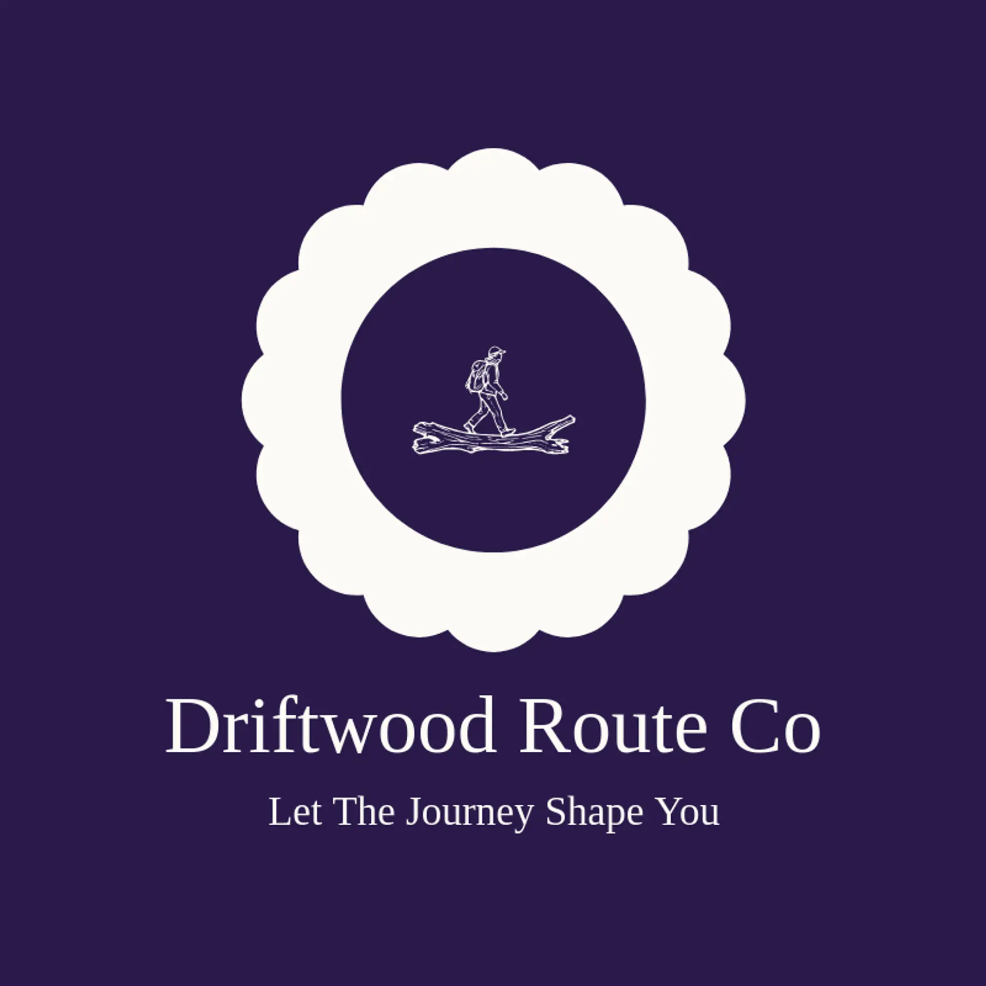 Driftwood Route Co logo for nomad