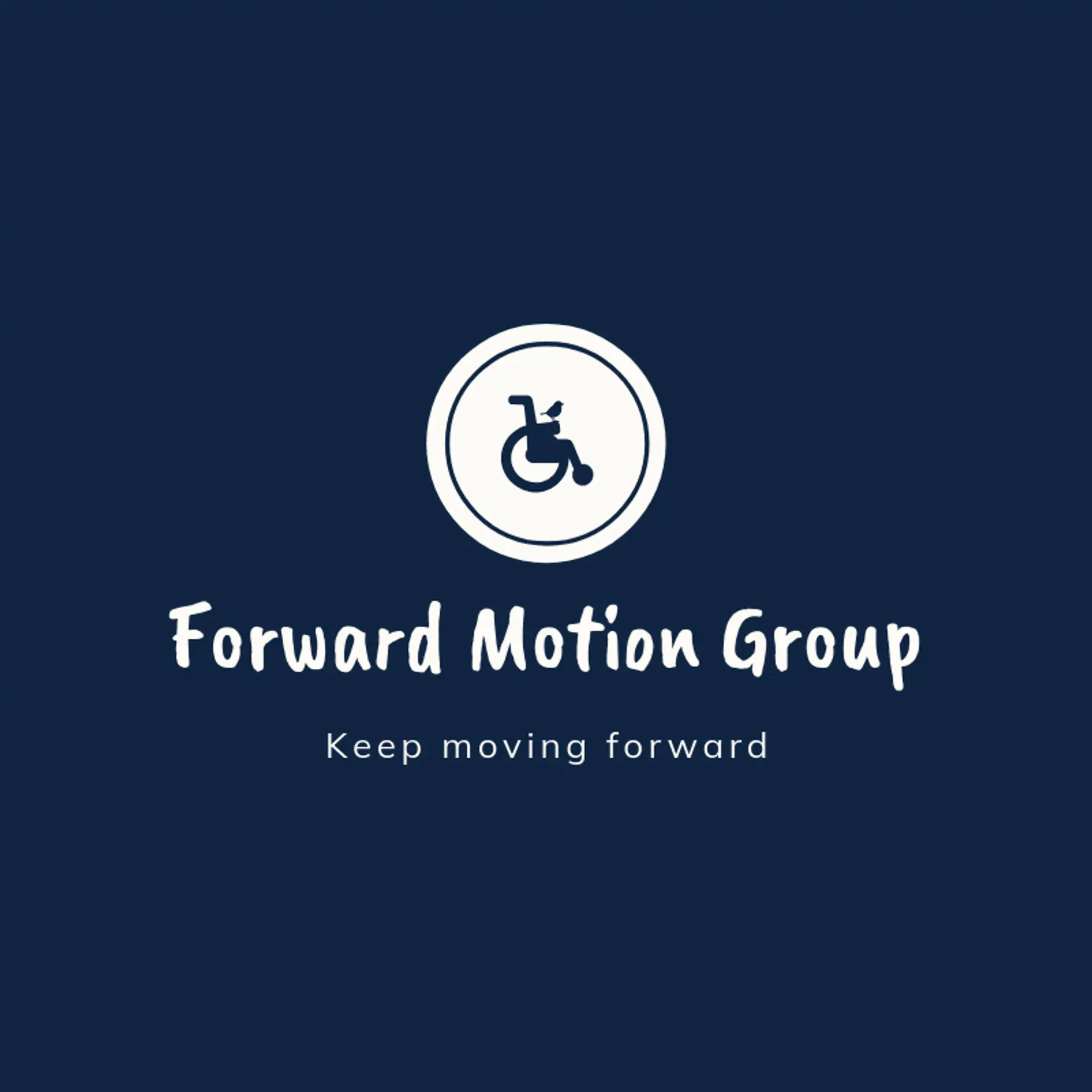 Forward Motion Group logo for disability