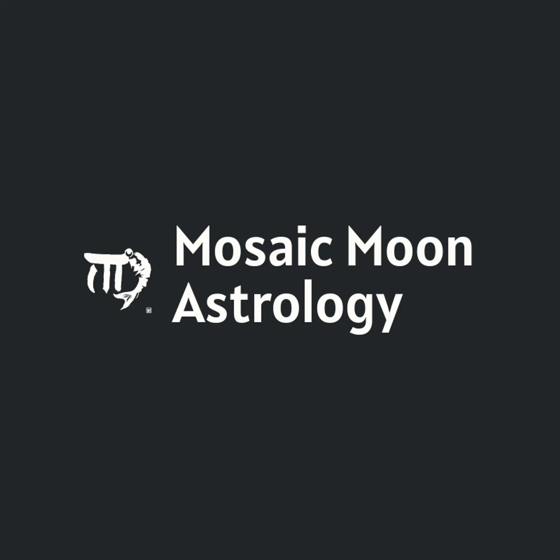 Mosaic Moon Astrology logo for pisces
