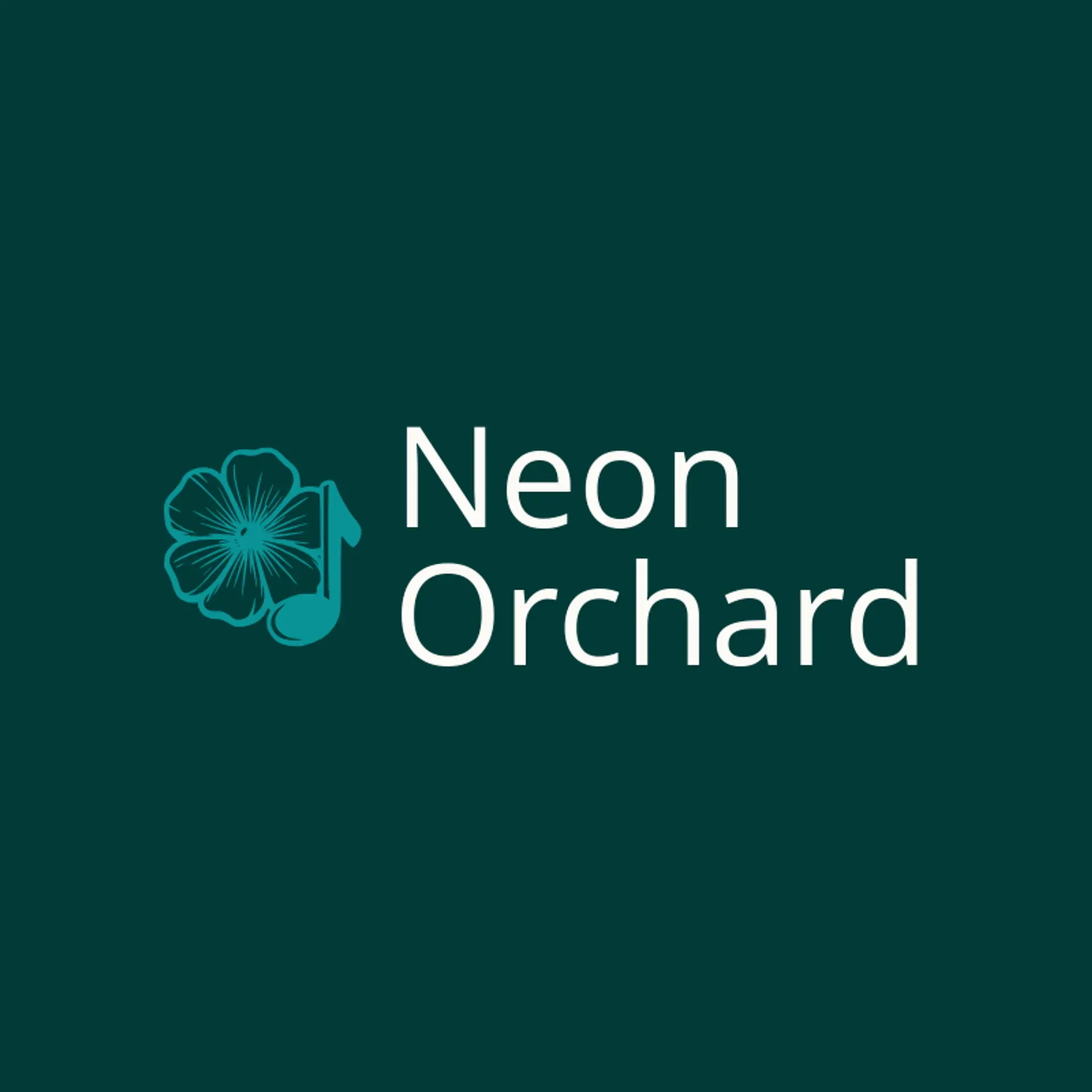 Neon Orchard logo for rave