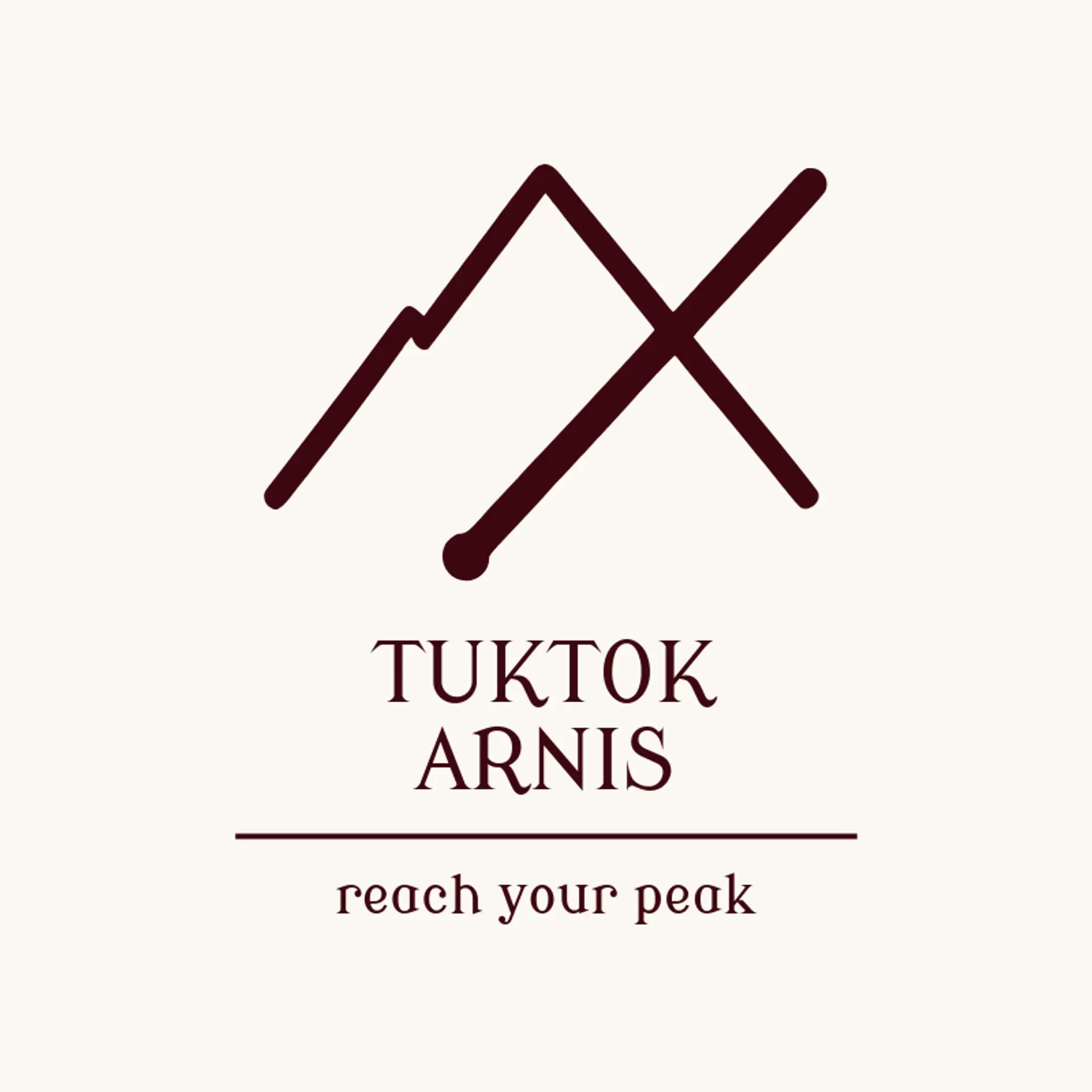 Tuktok Arnis logo for arnis