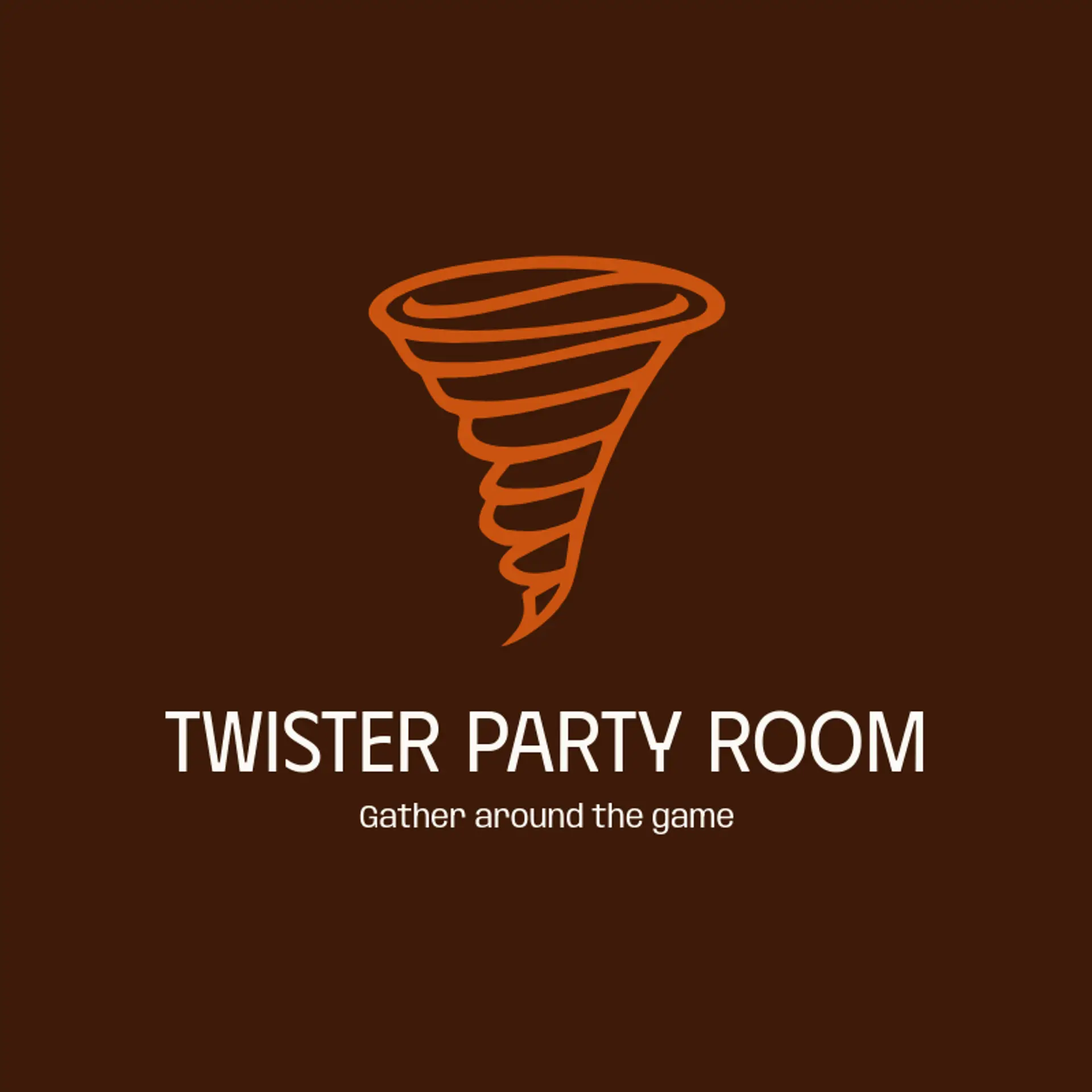 Twister Party Room logo for twister