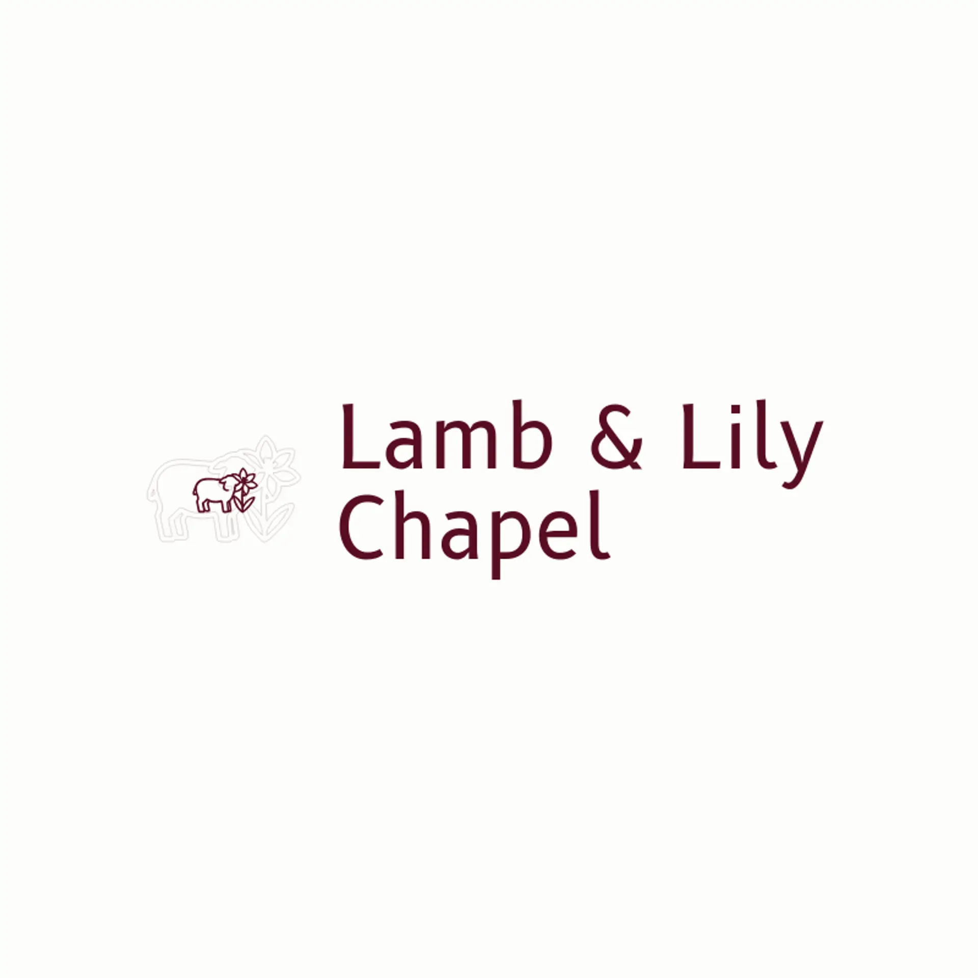 Lamb & Lily Chapel logo for easter