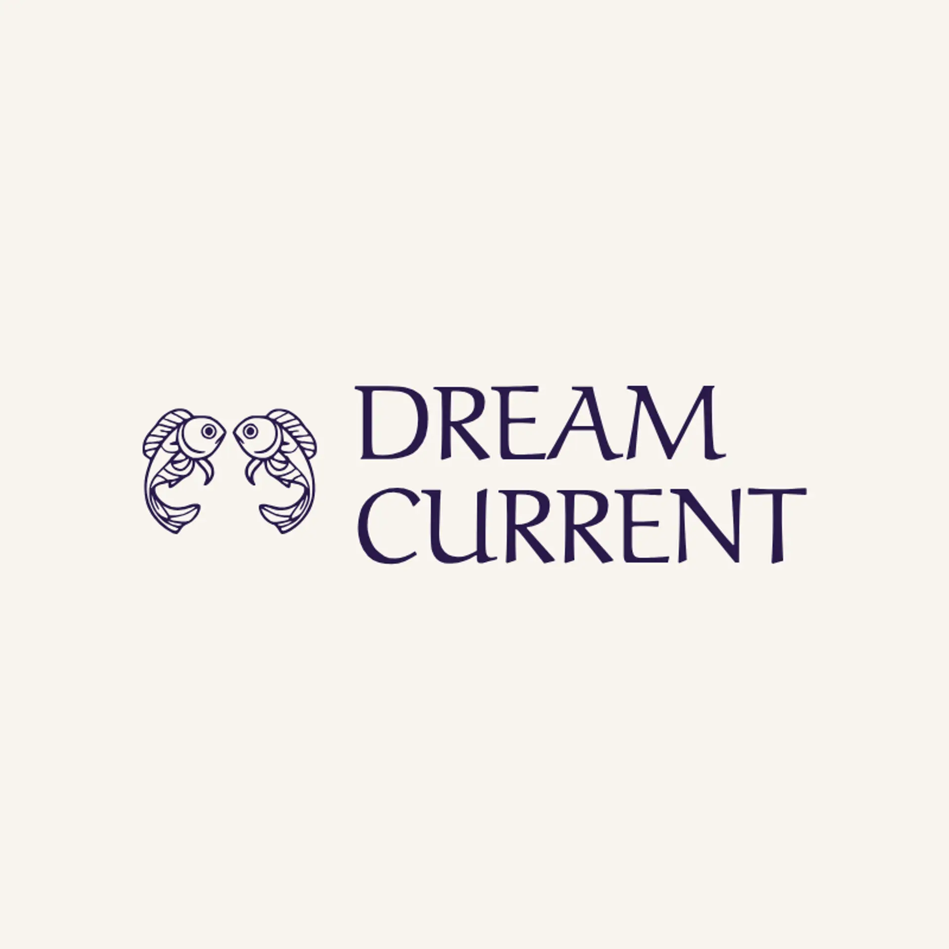 Dream Current logo for pisces