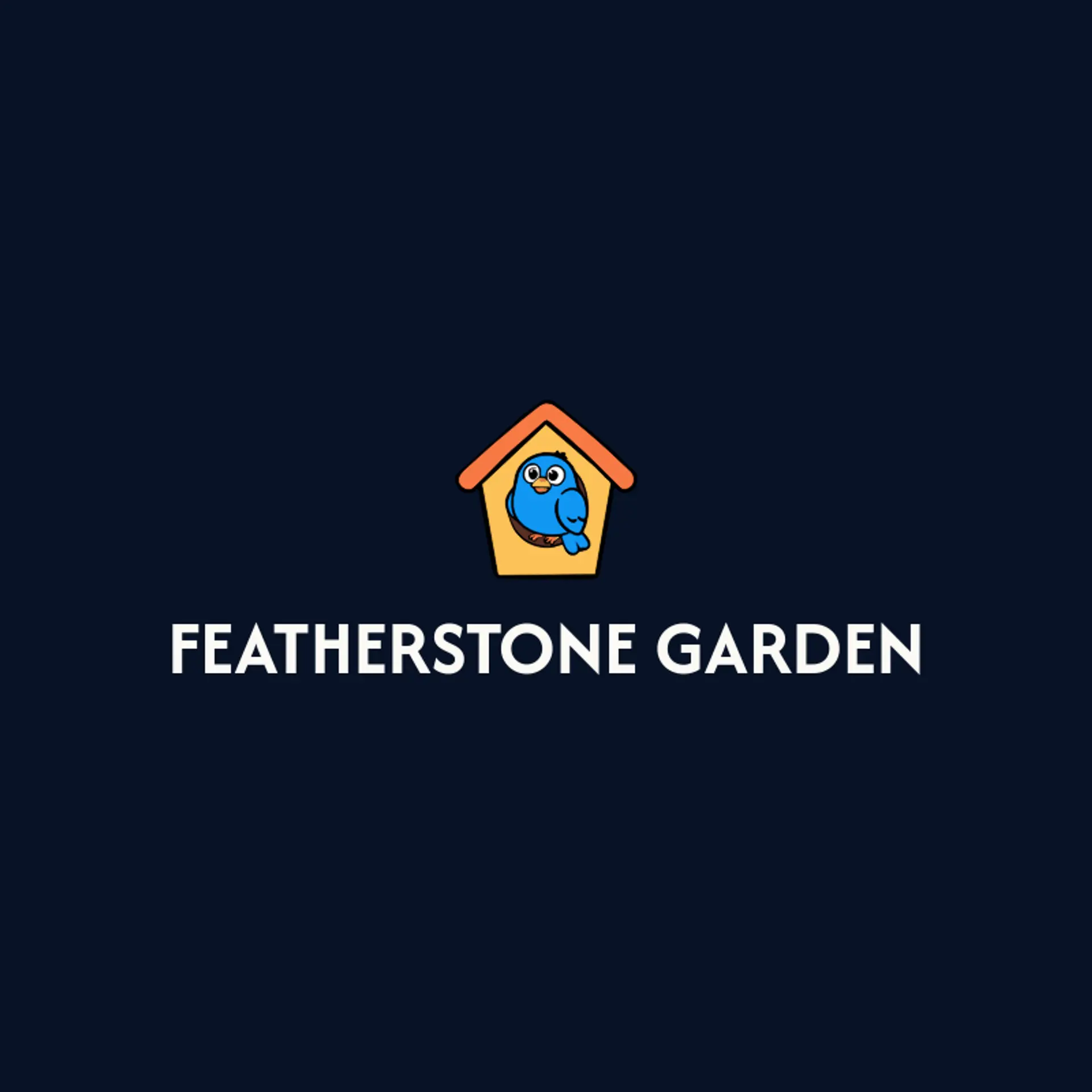 Featherstone Garden logo for birdhouse