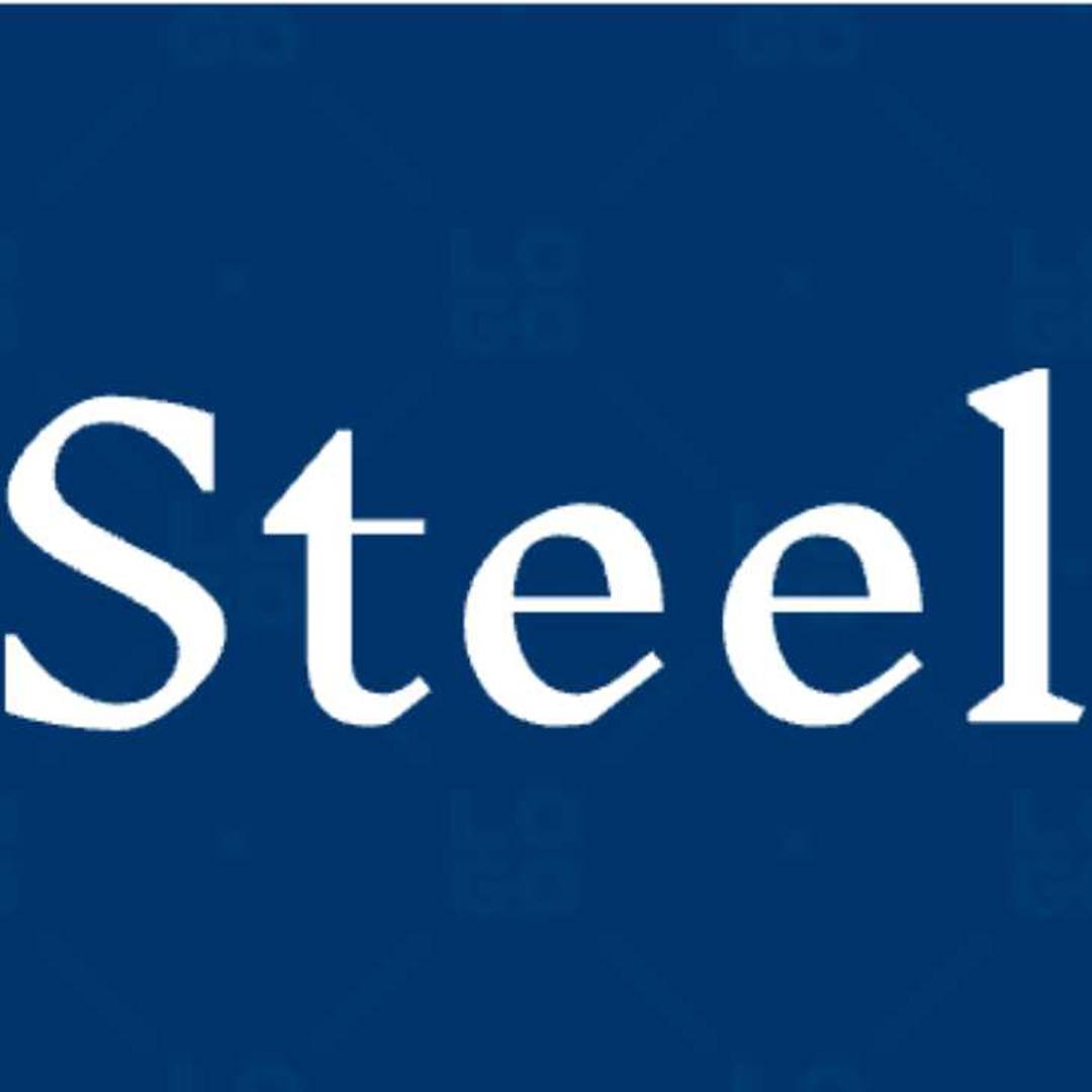 steel text