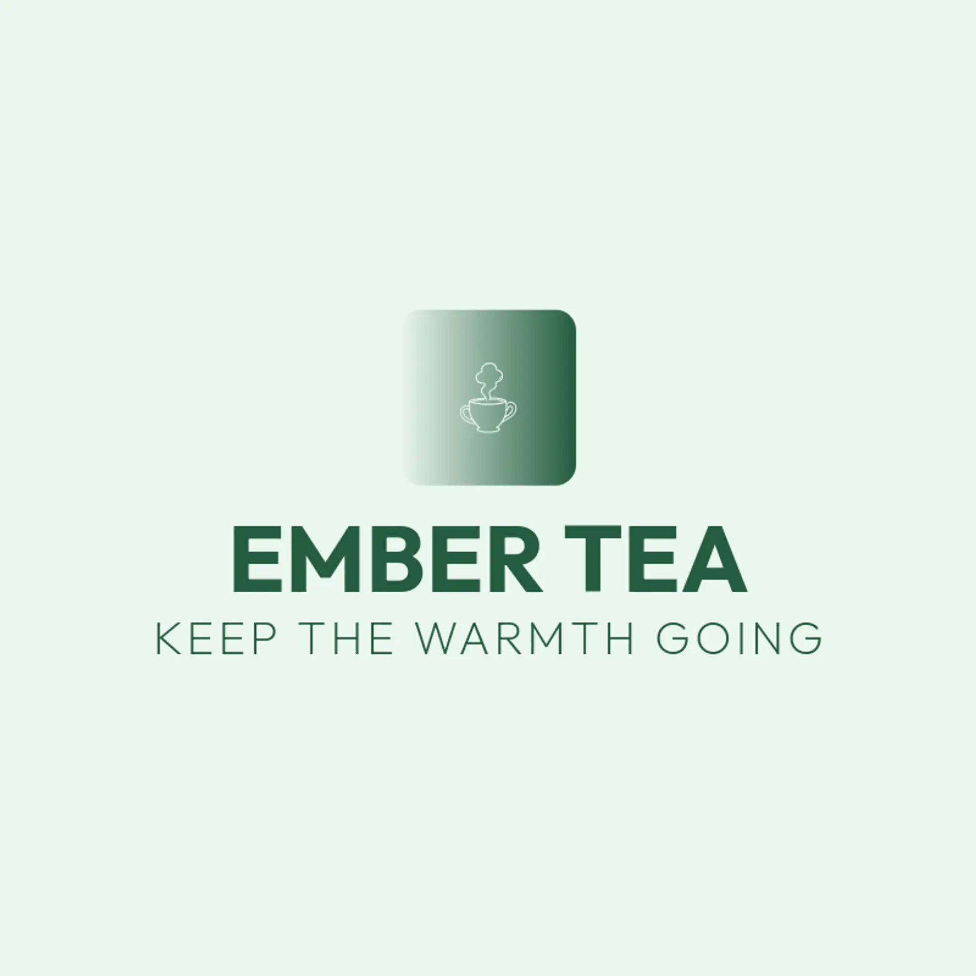 Ember Tea logo for tea
