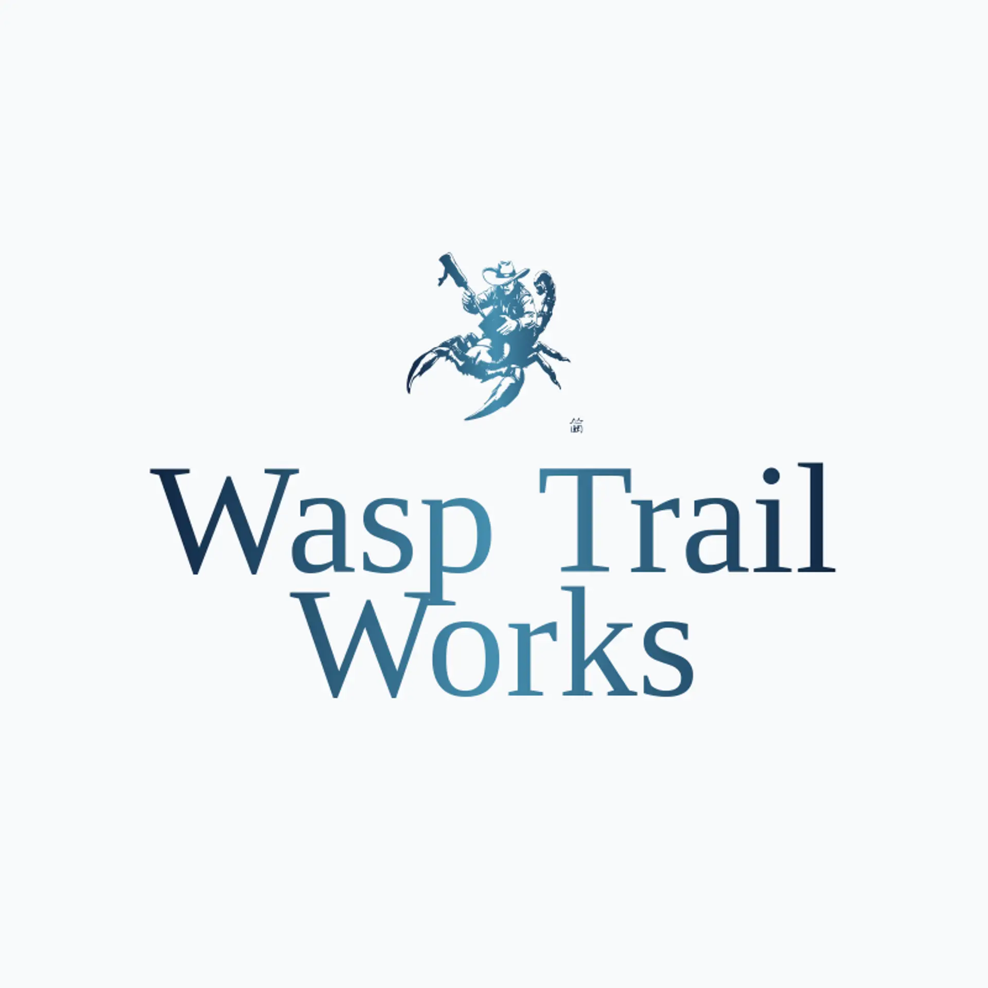 Wasp Trail Works logo for sting