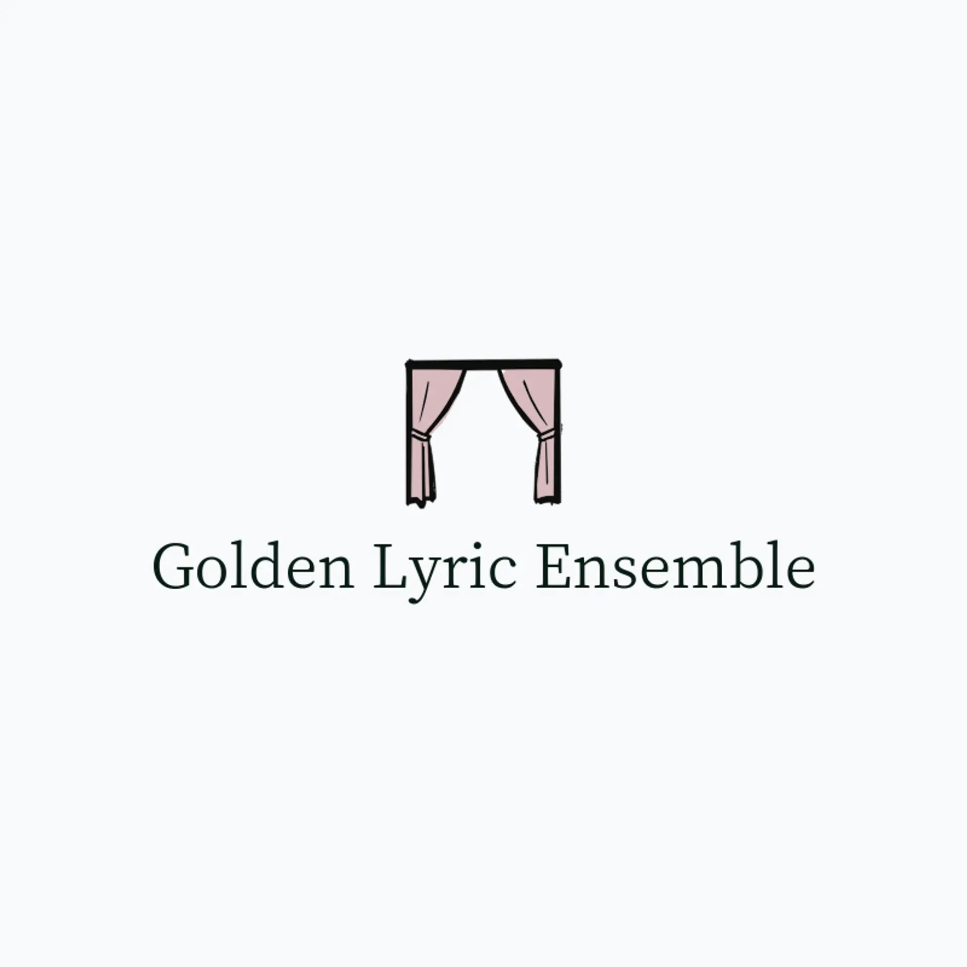 Golden Lyric Ensemble logo for opera
