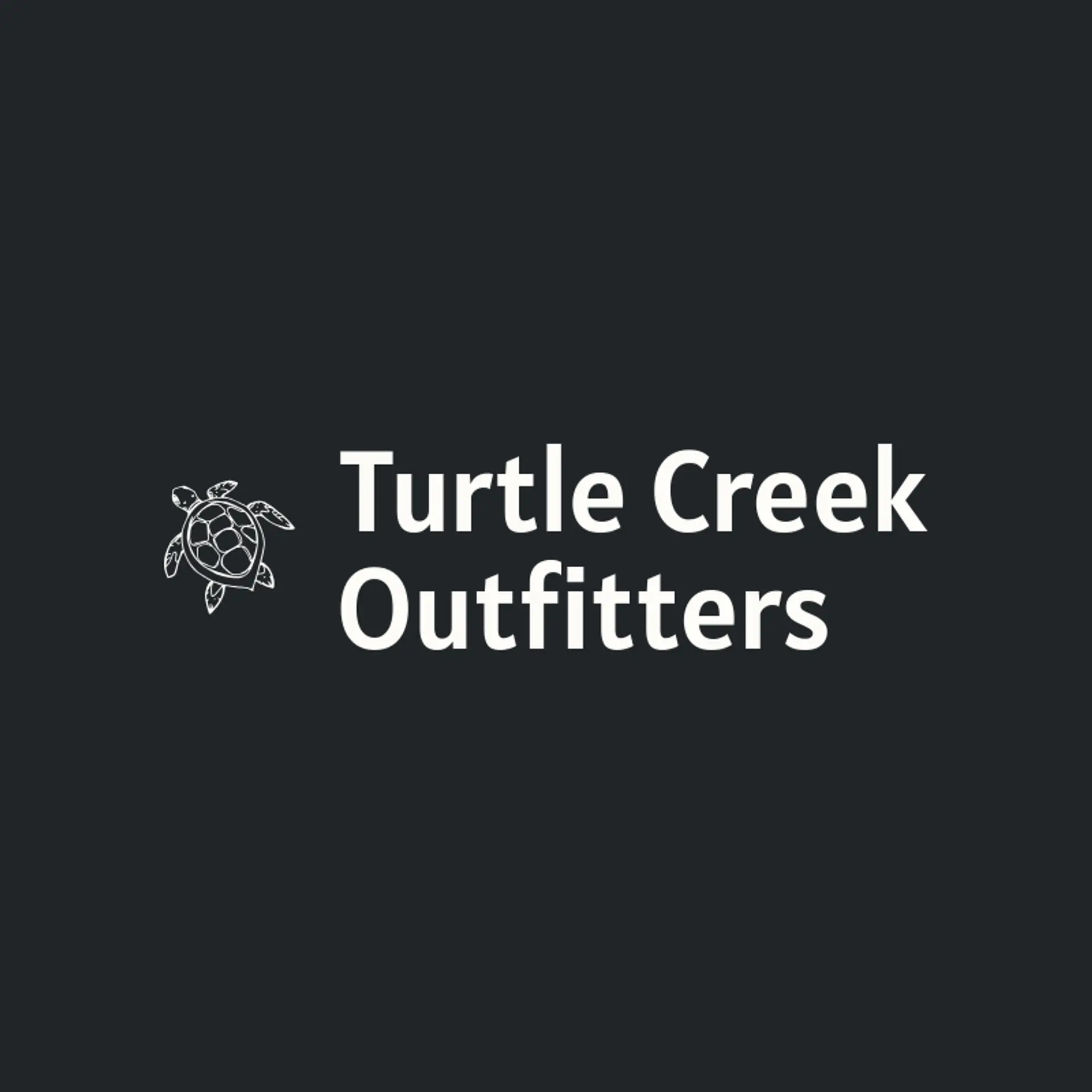 Turtle Creek Outfitters logo for turtle