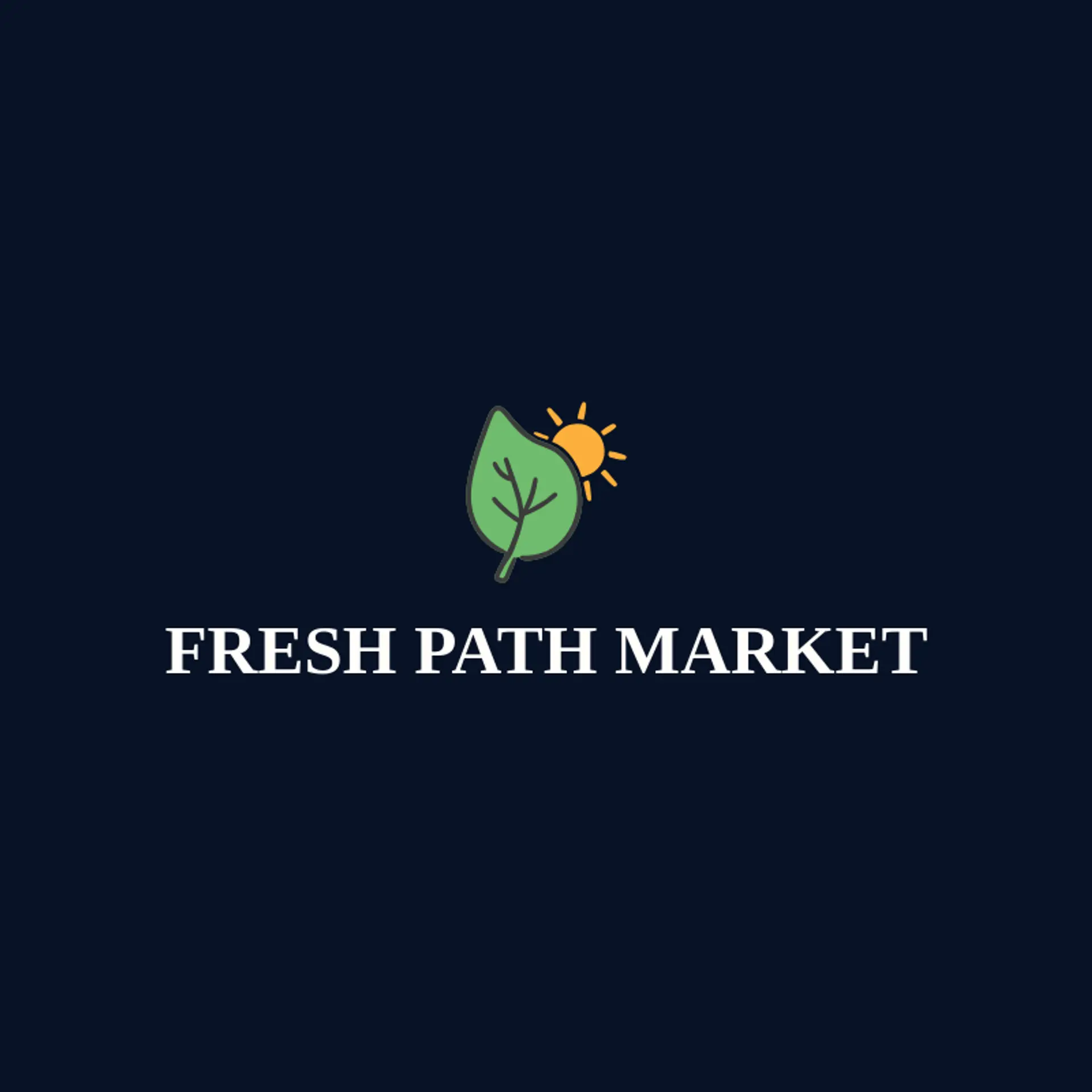 Fresh Path Market logo for grocery store