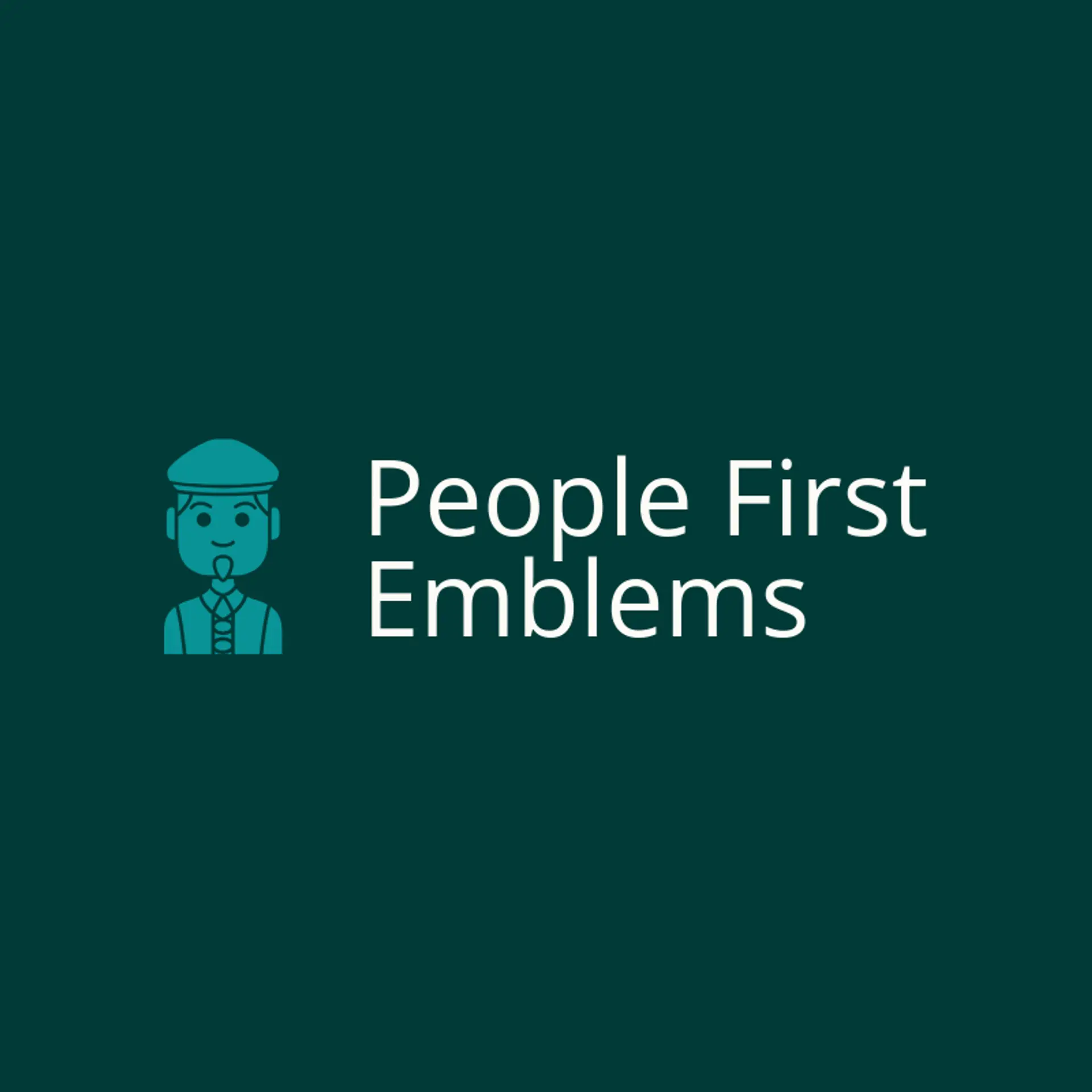 People First Emblems logo for national
