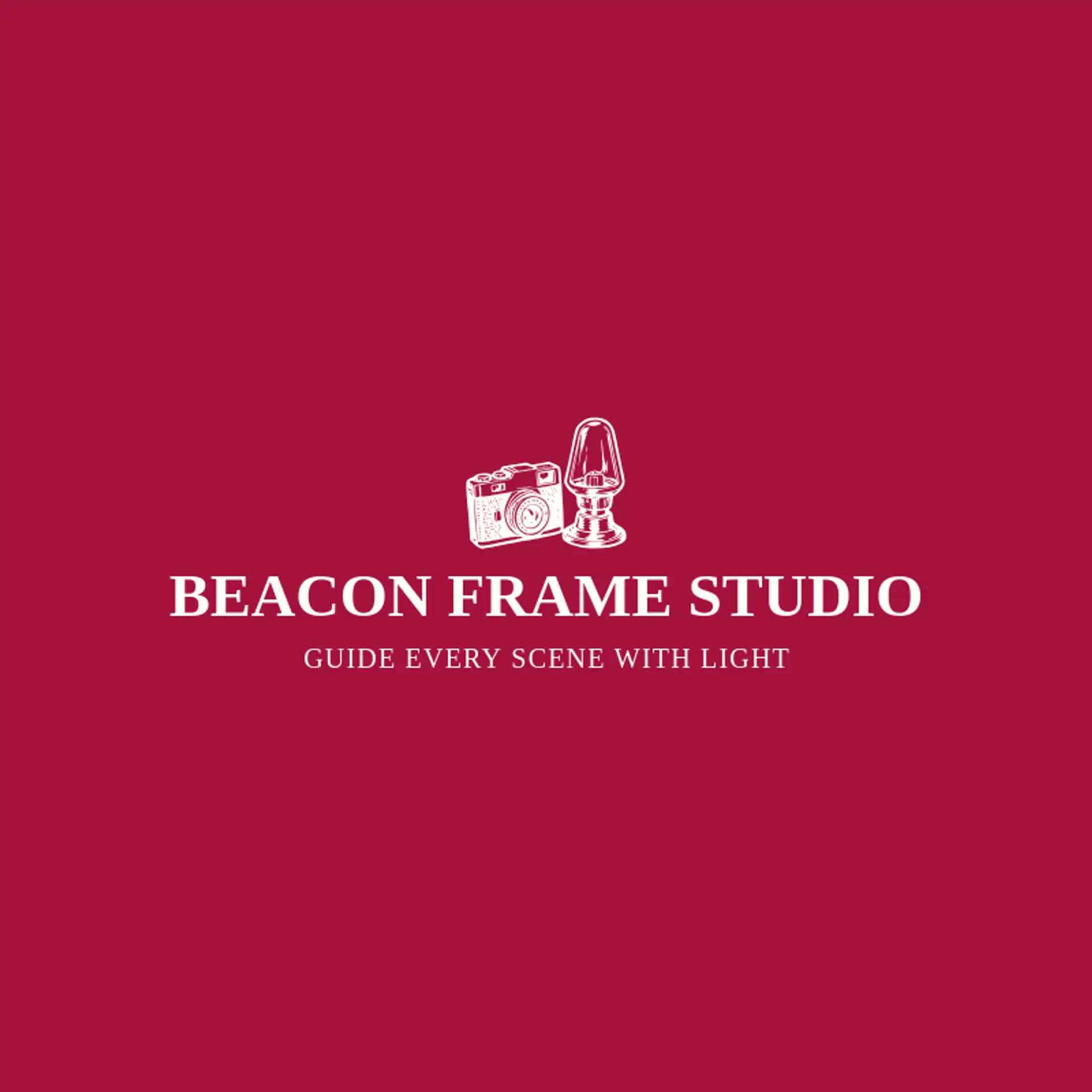 Beacon Frame Studio logo for video camera