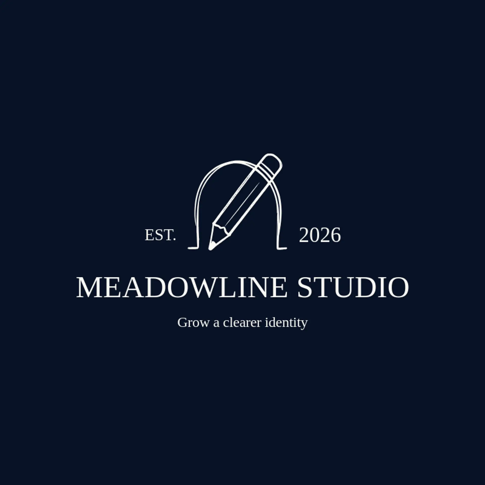 Meadowline Studio logo for designer