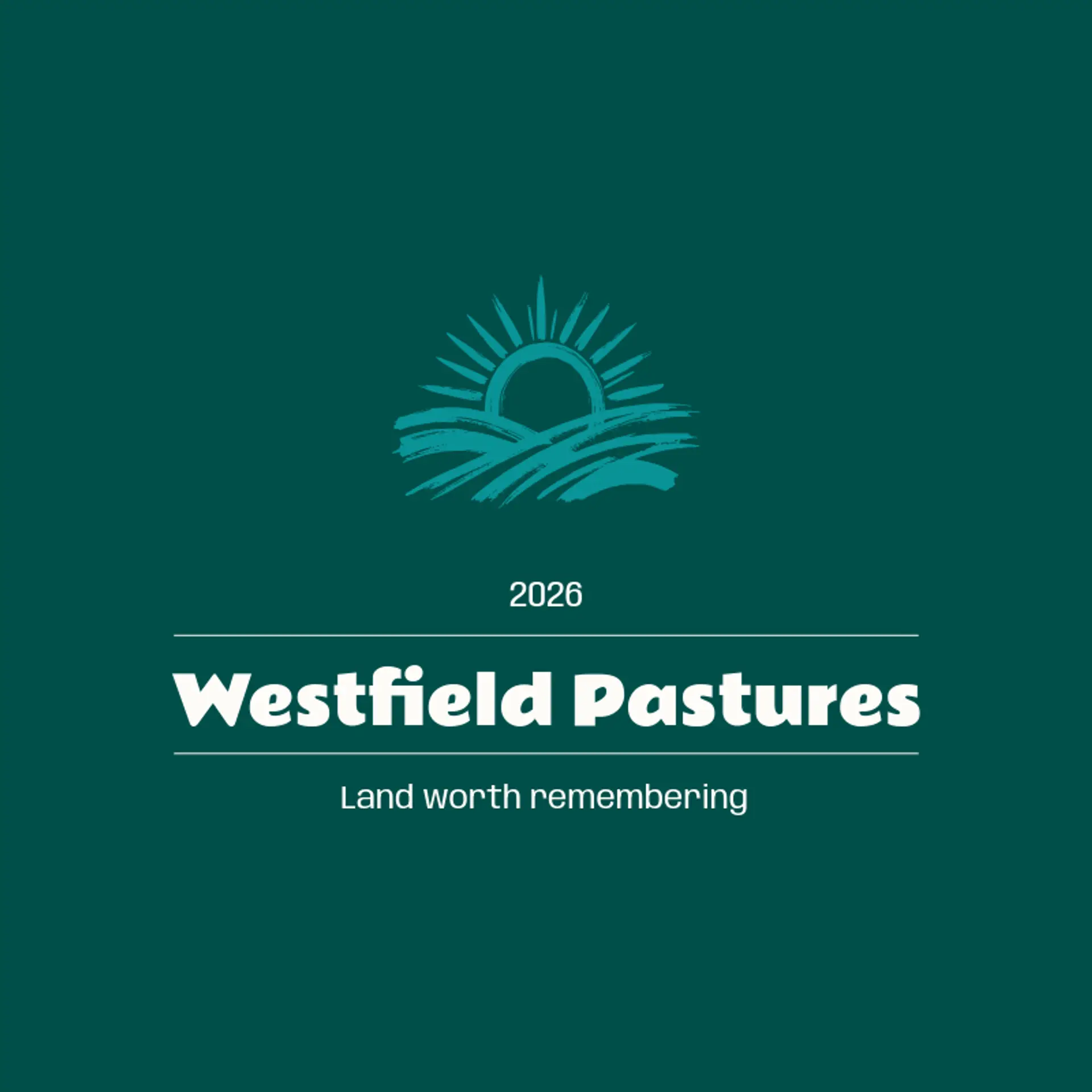 Westfield Pastures logo for ranch