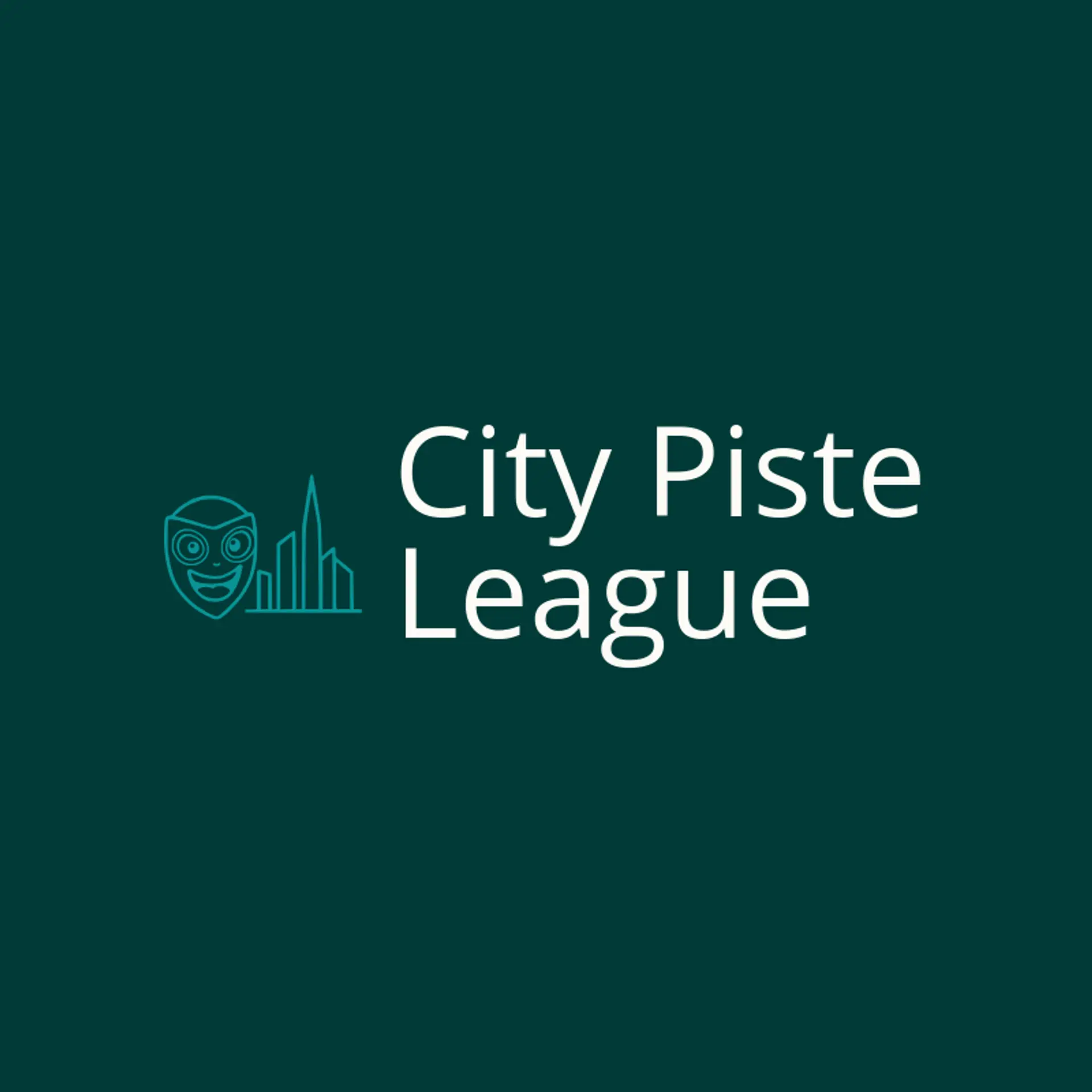 City Piste League logo for fencing