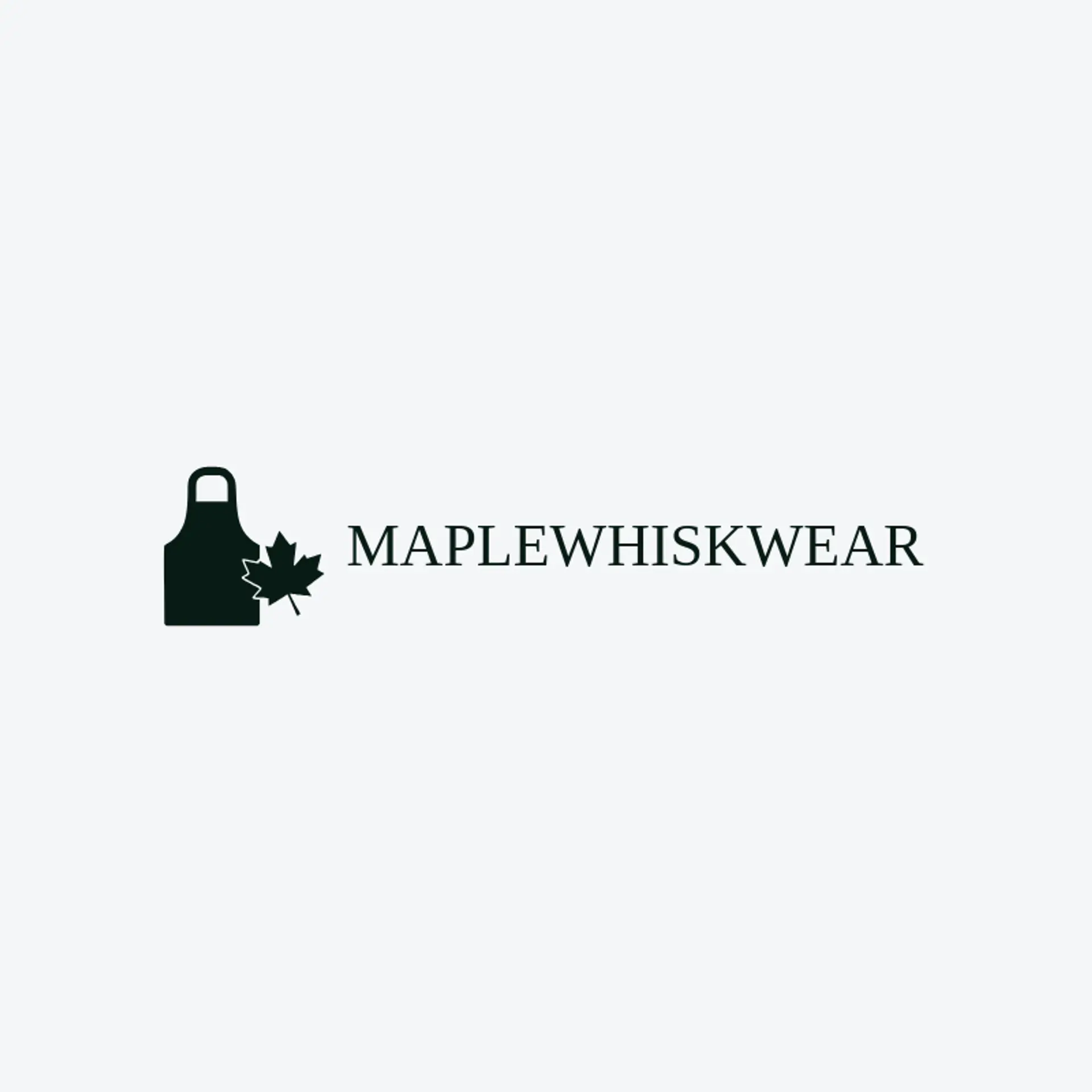 Maple Whisk Wear logo for apron