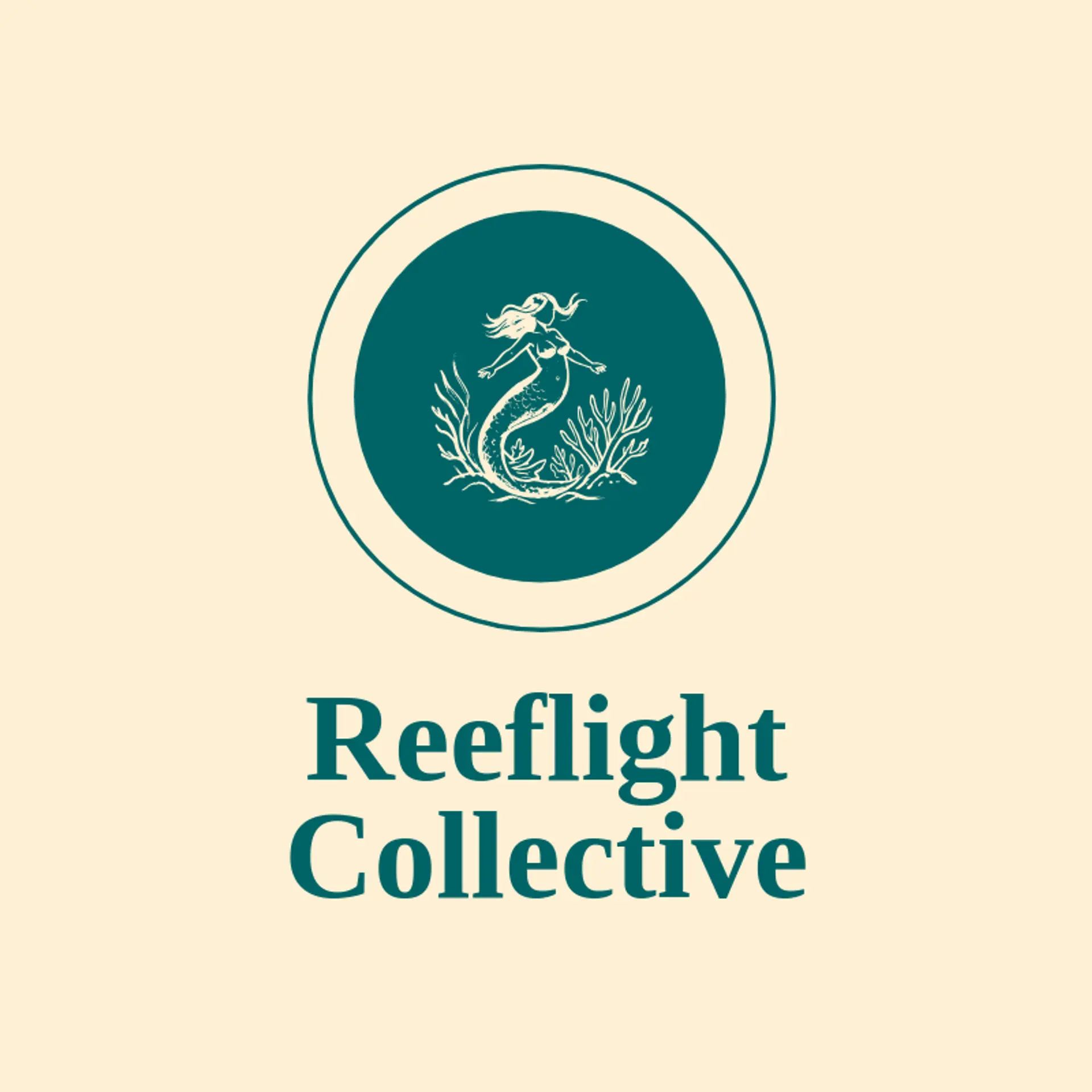 Reeflight Collective logo for mermaid