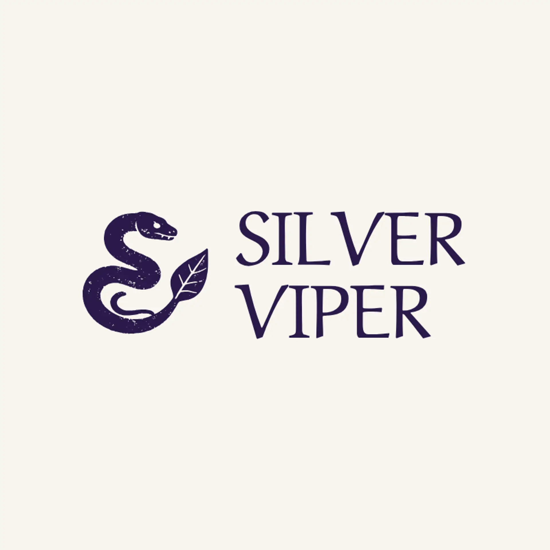 Silver Viper logo for snake