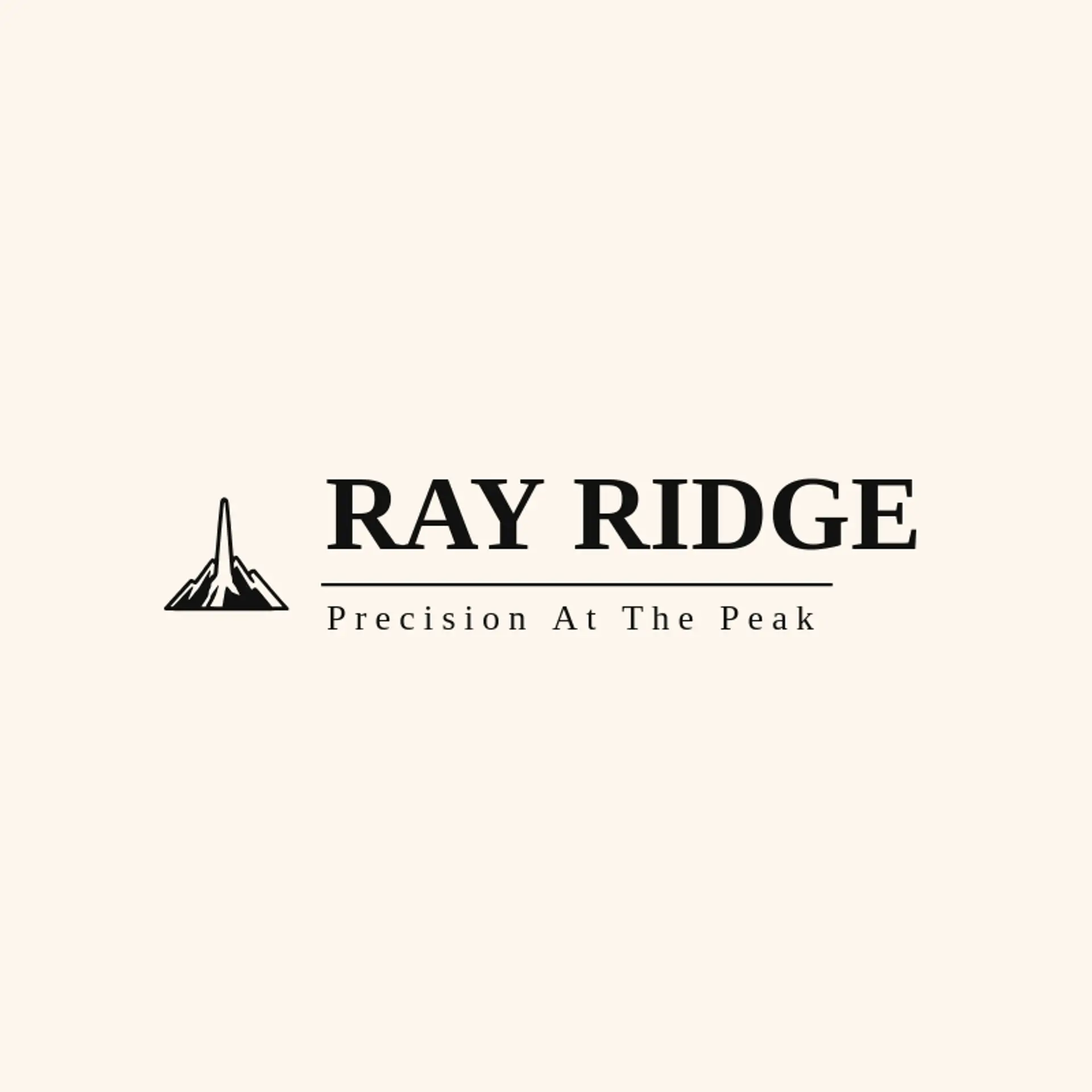Ray Ridge logo for laser