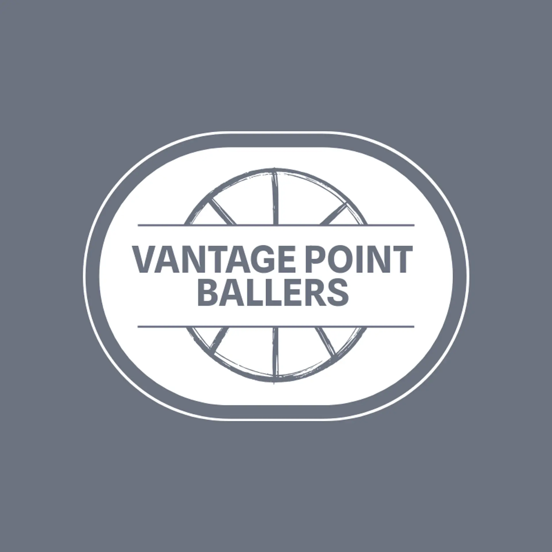 Vantage Point Ballers logo for basketball