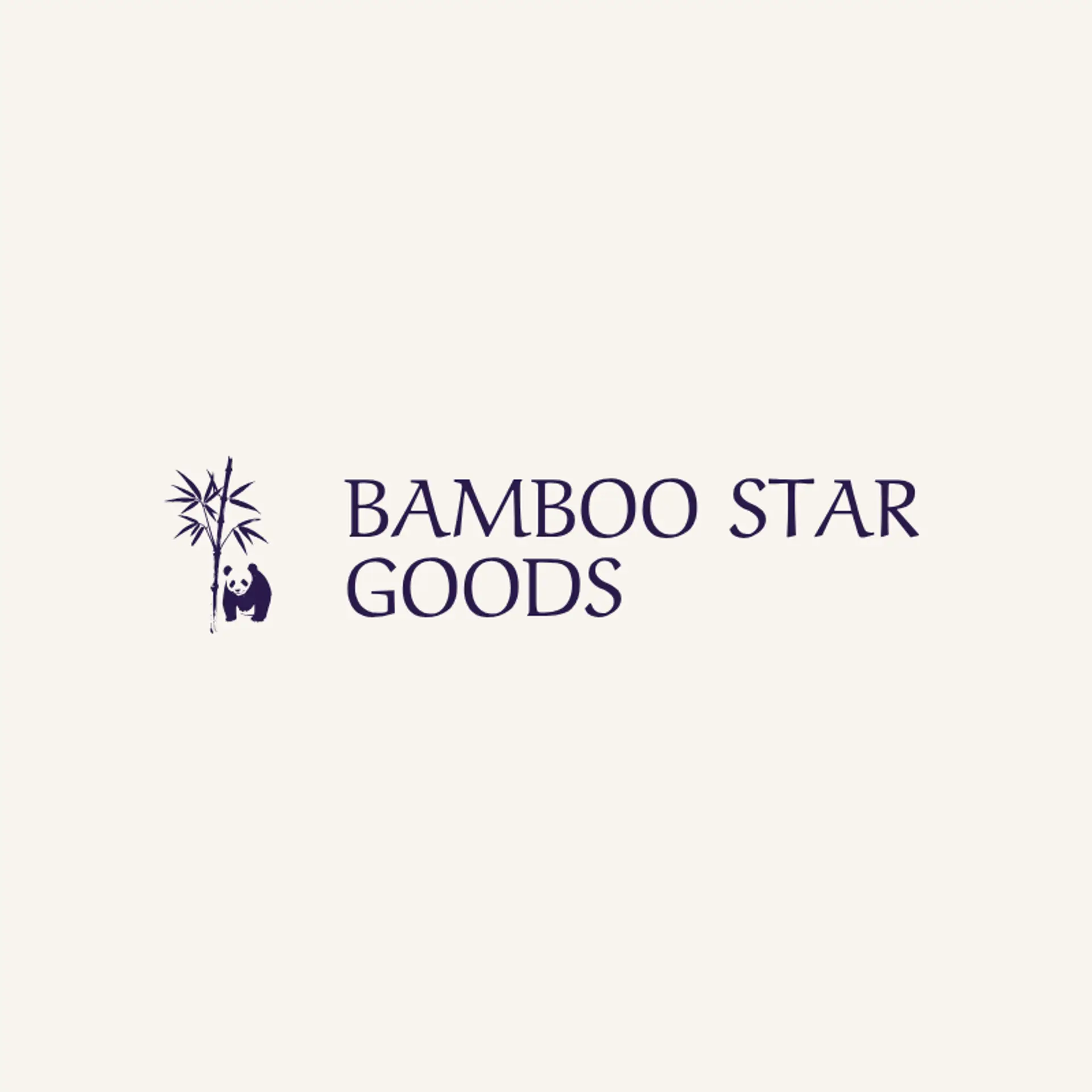 Bamboo Star Goods logo for panda