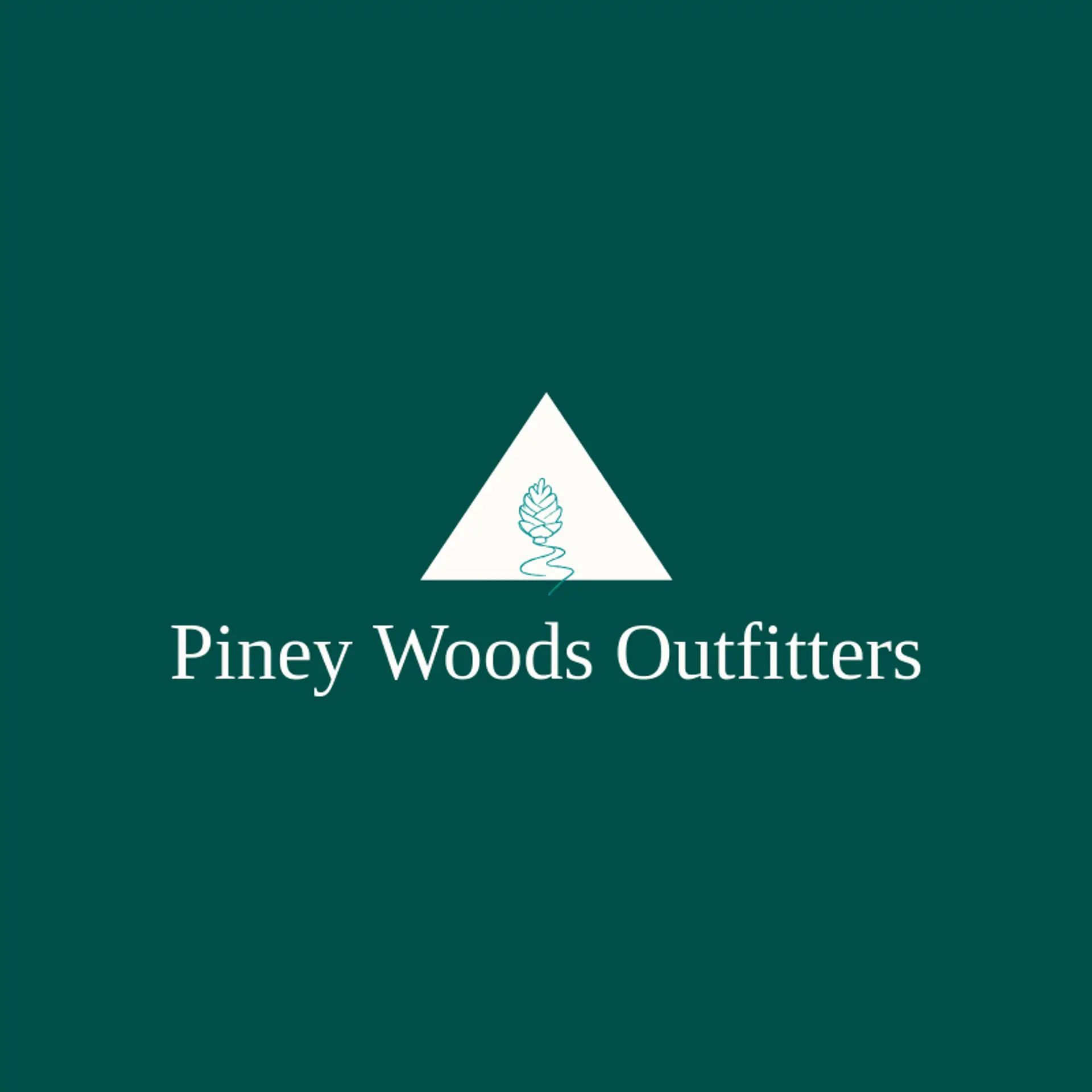 Piney Woods Outfitters logo for alabama