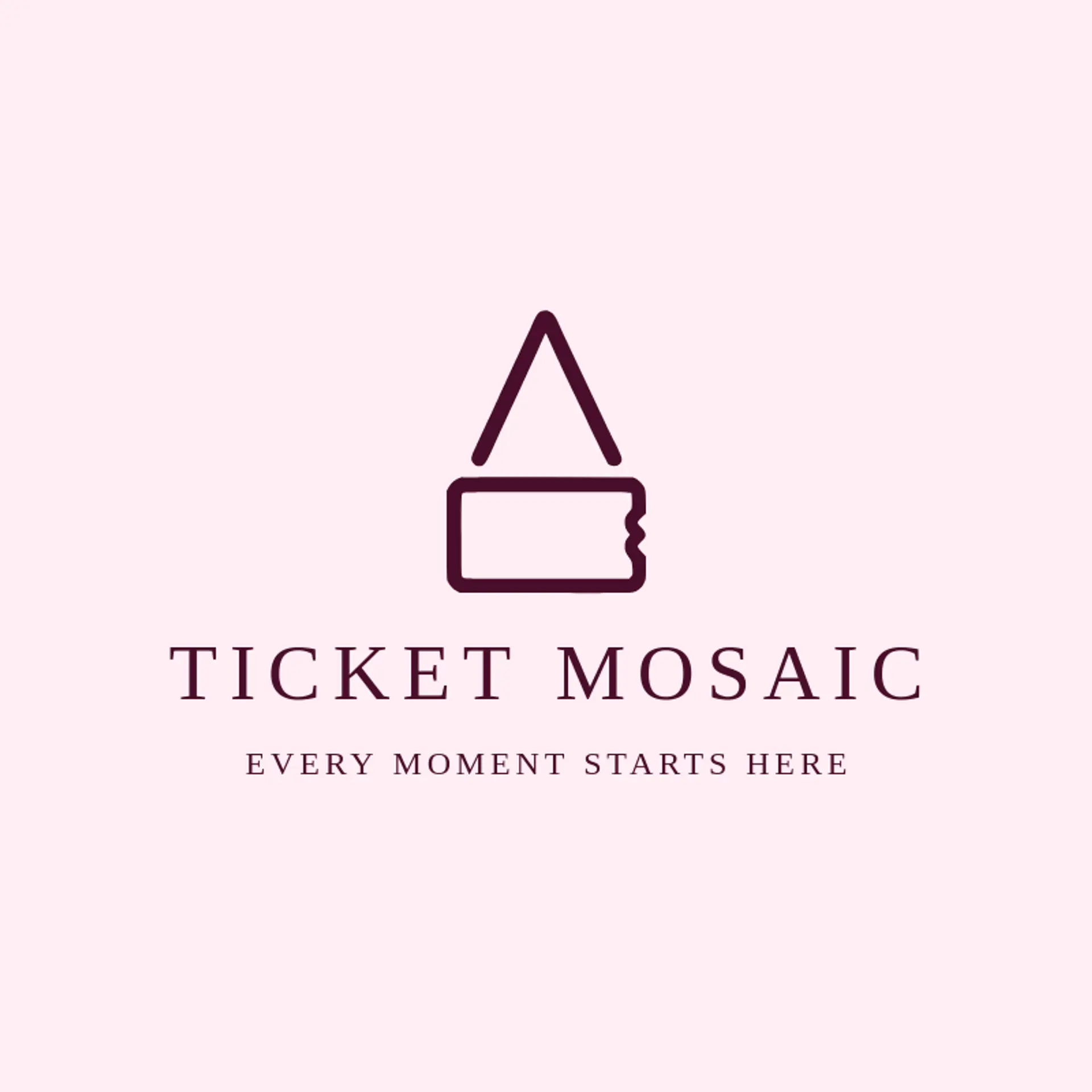 Ticket Mosaic logo for ticket