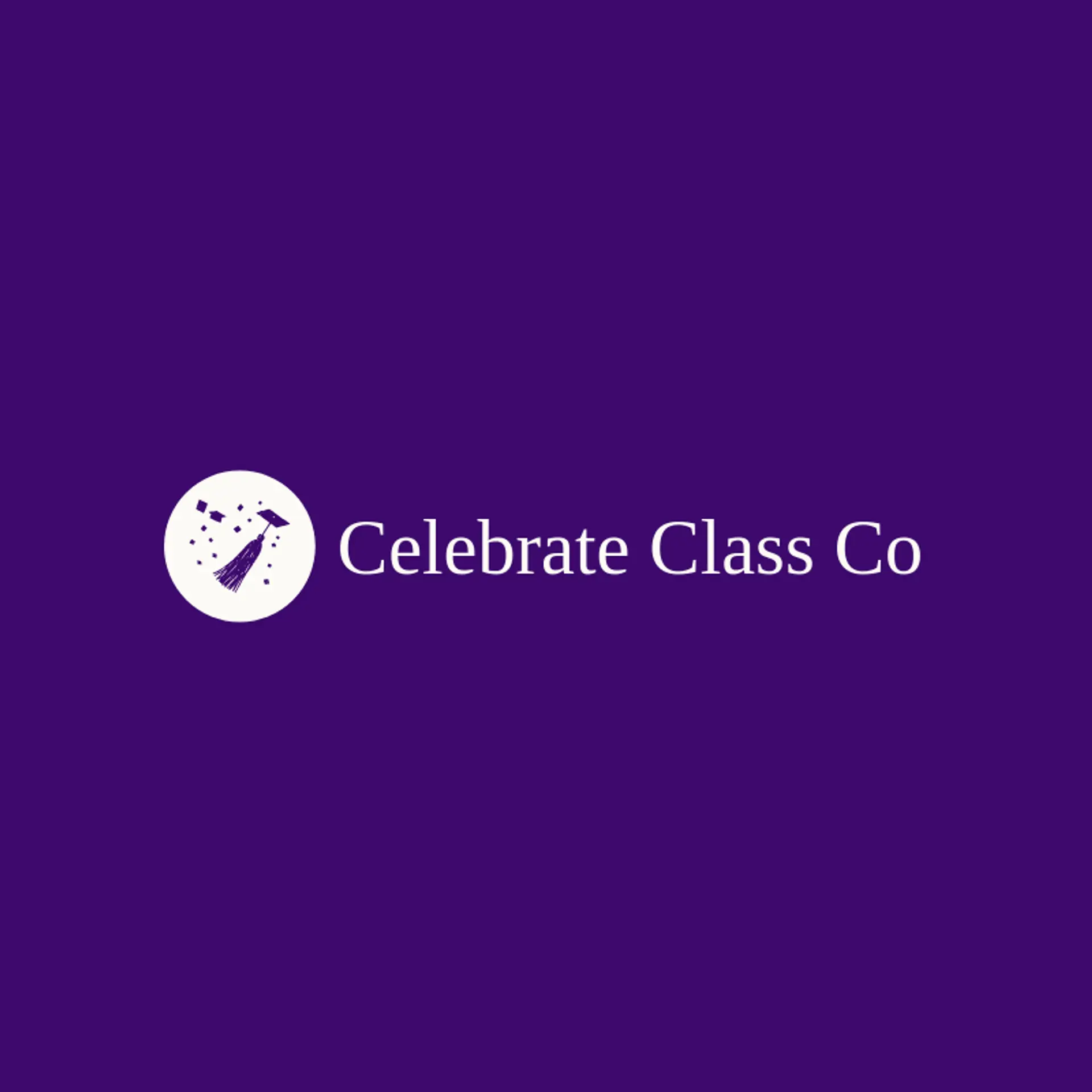 Celebrate Class Co logo for graduation