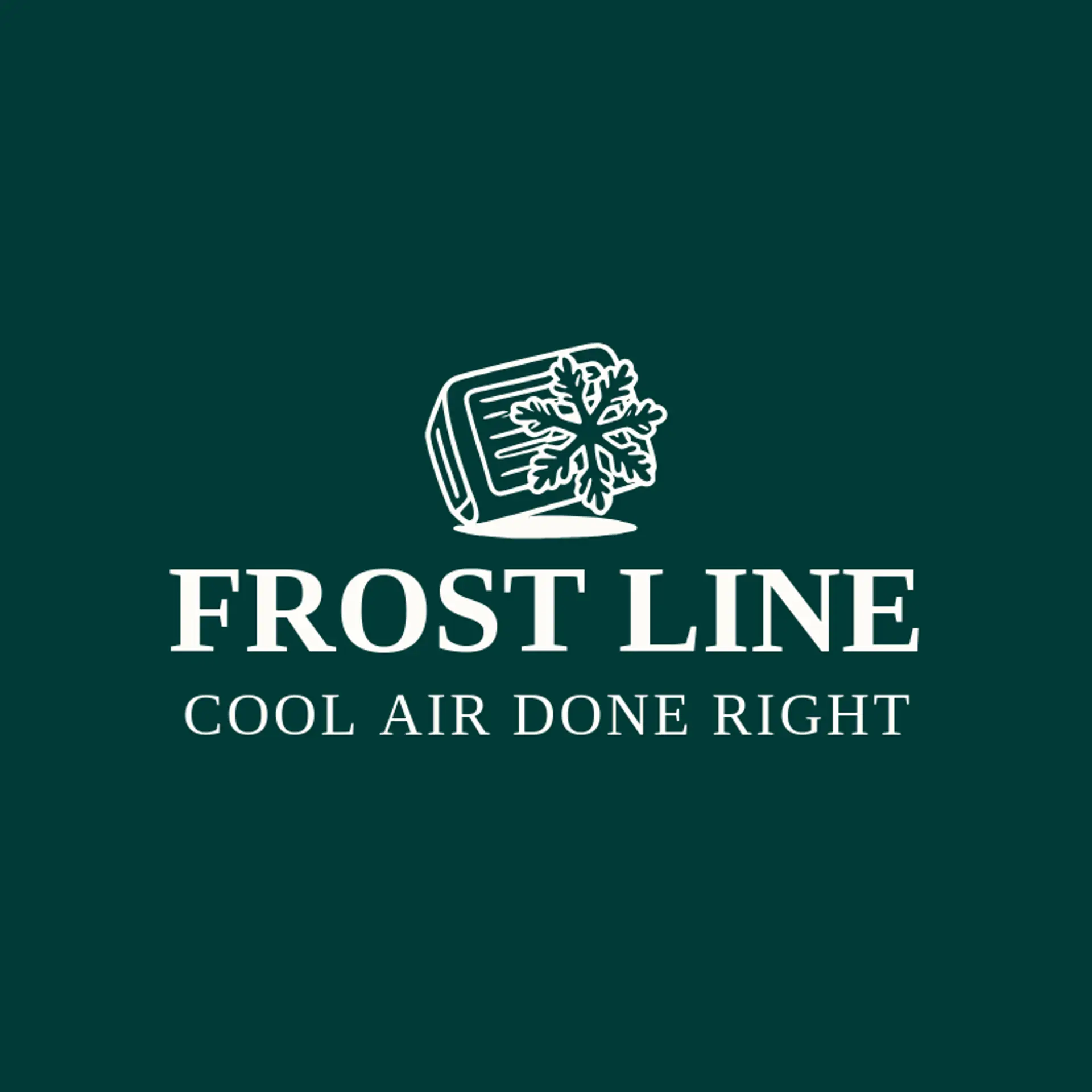 Frost Line logo for air conditioning