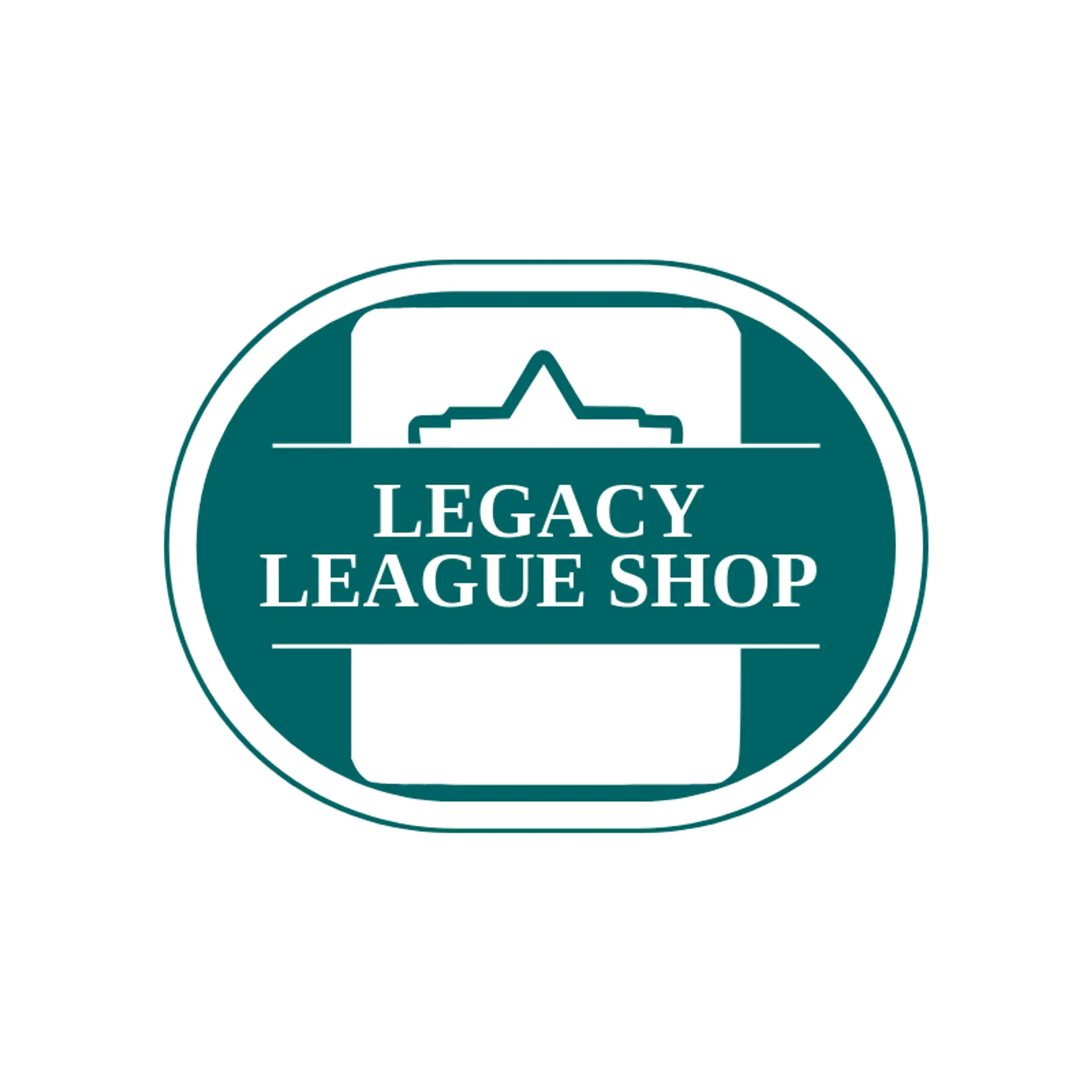 Legacy League Shop logo for sports card