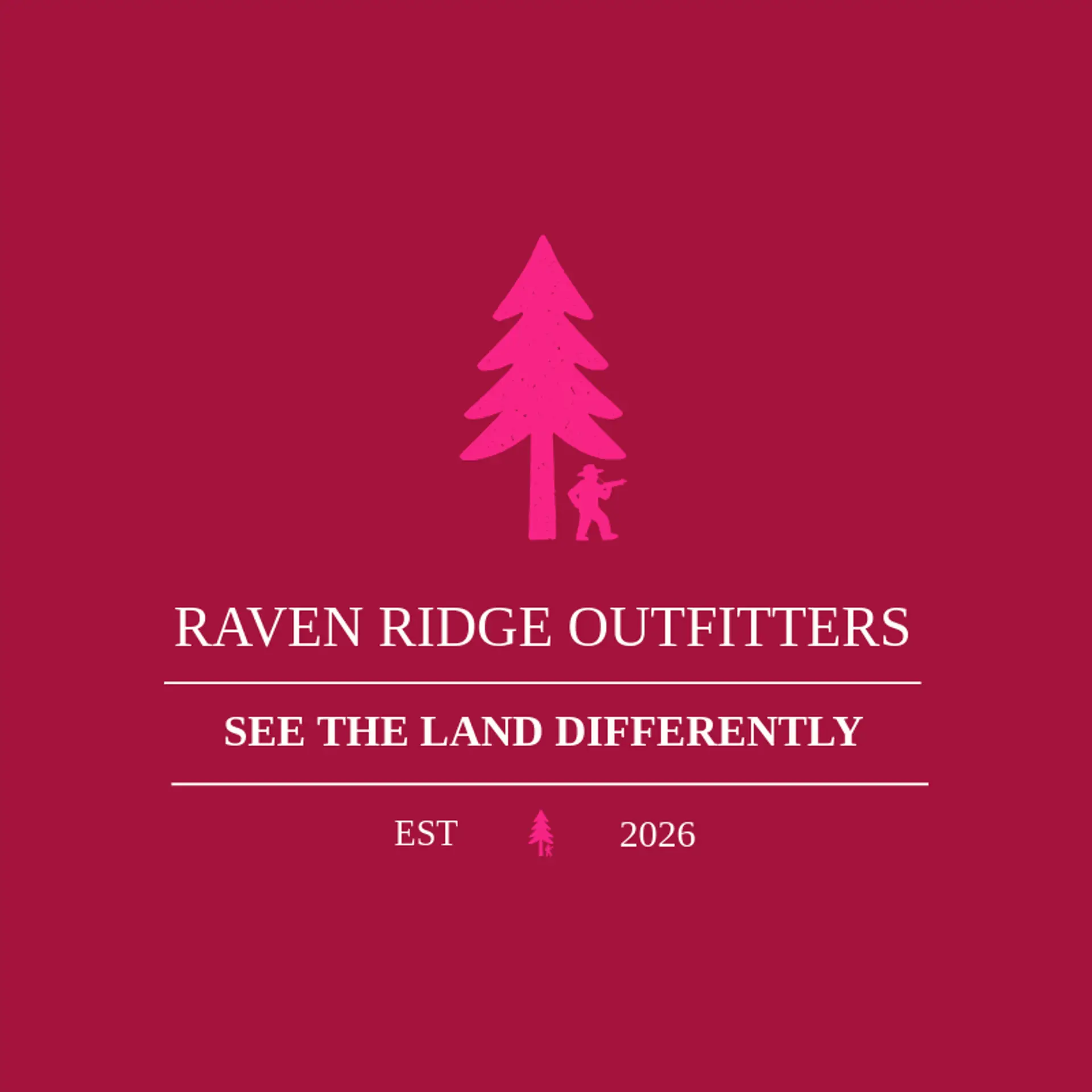 Raven Ridge Outfitters logo for hunter