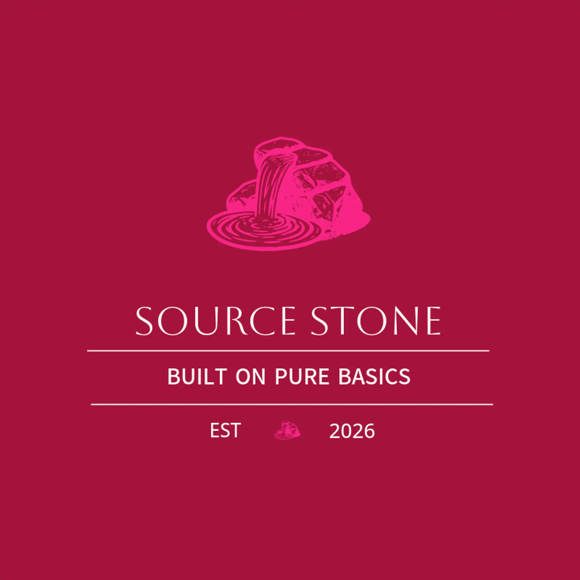 Source Stone logo for water