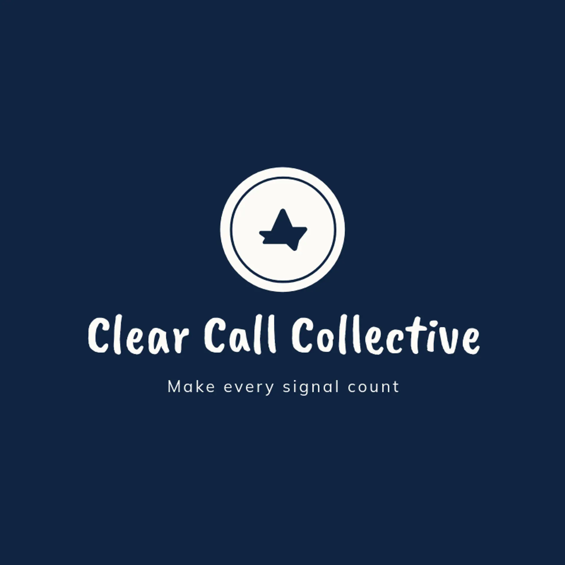 Clear Call Collective logo for mobile shop