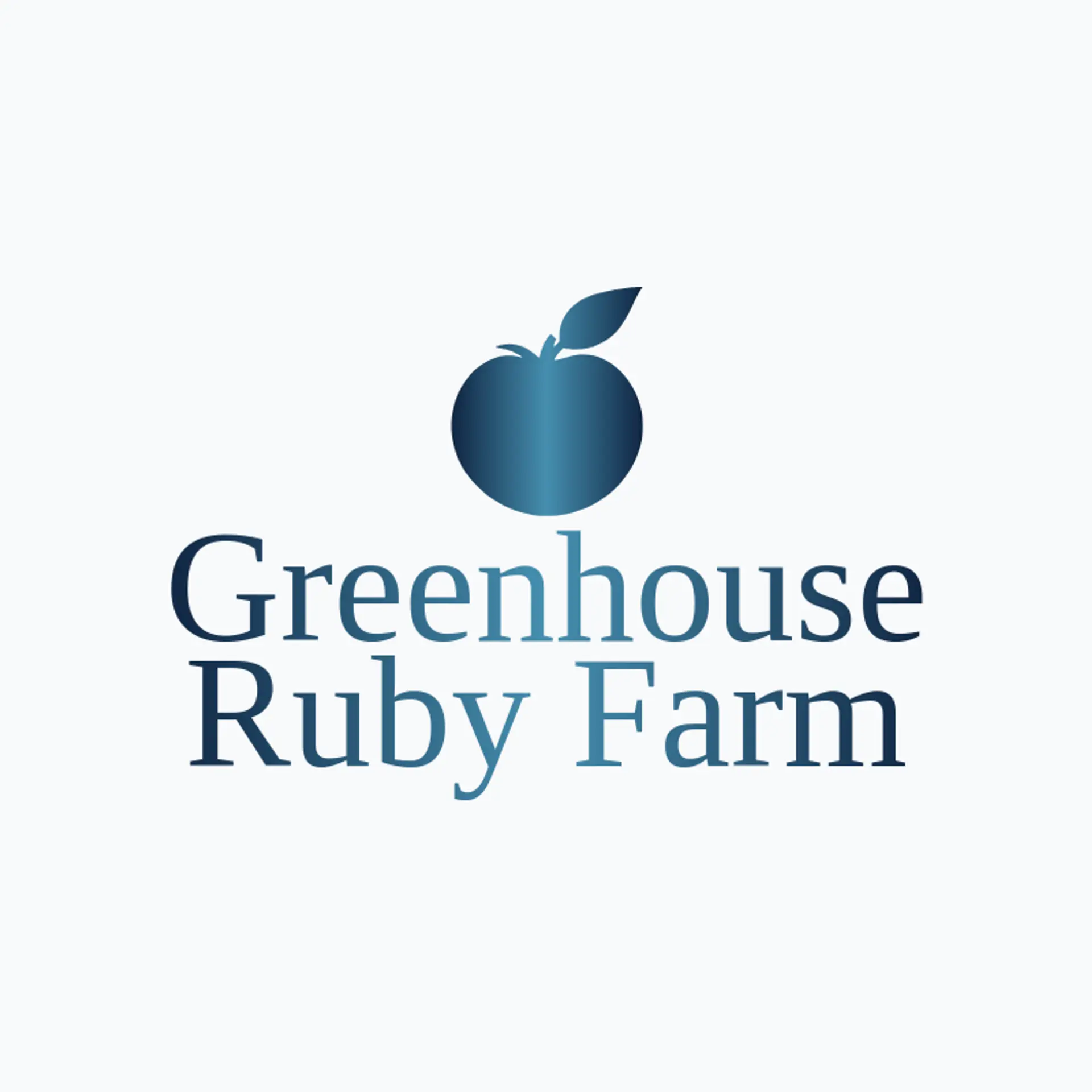 Greenhouse Ruby Farm logo for tomato