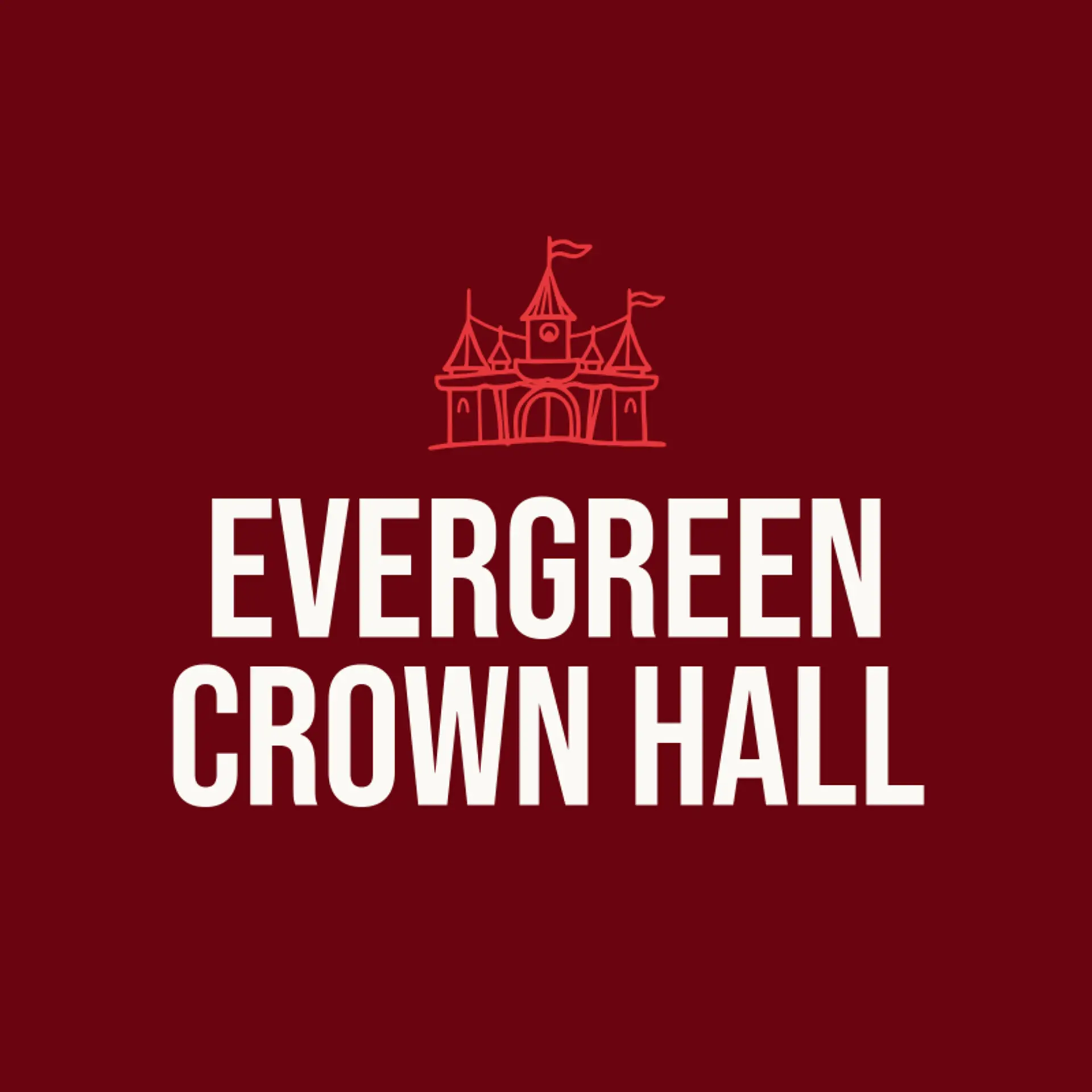 Evergreen Crown Hall logo for palace
