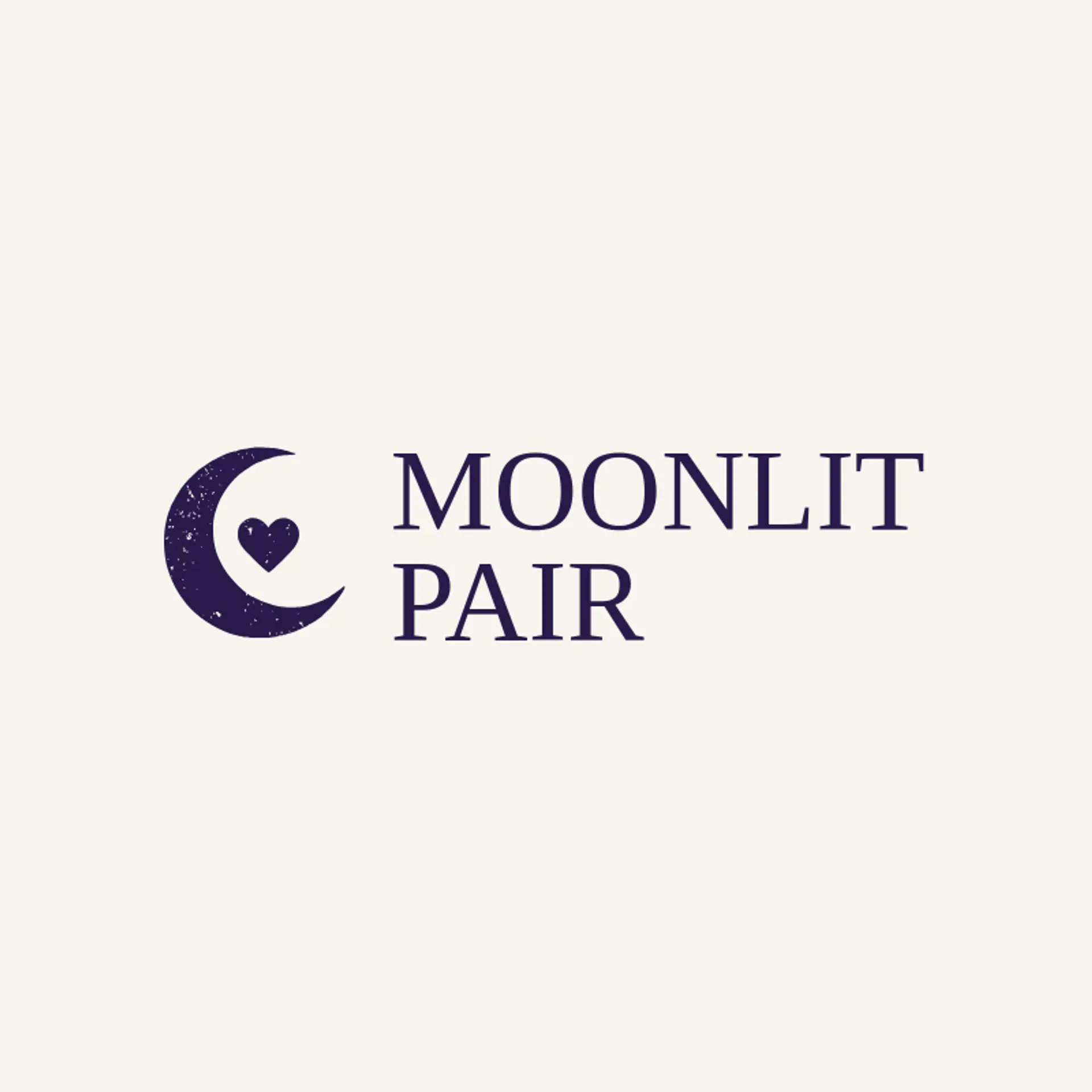 Moonlit Pair logo for dating app