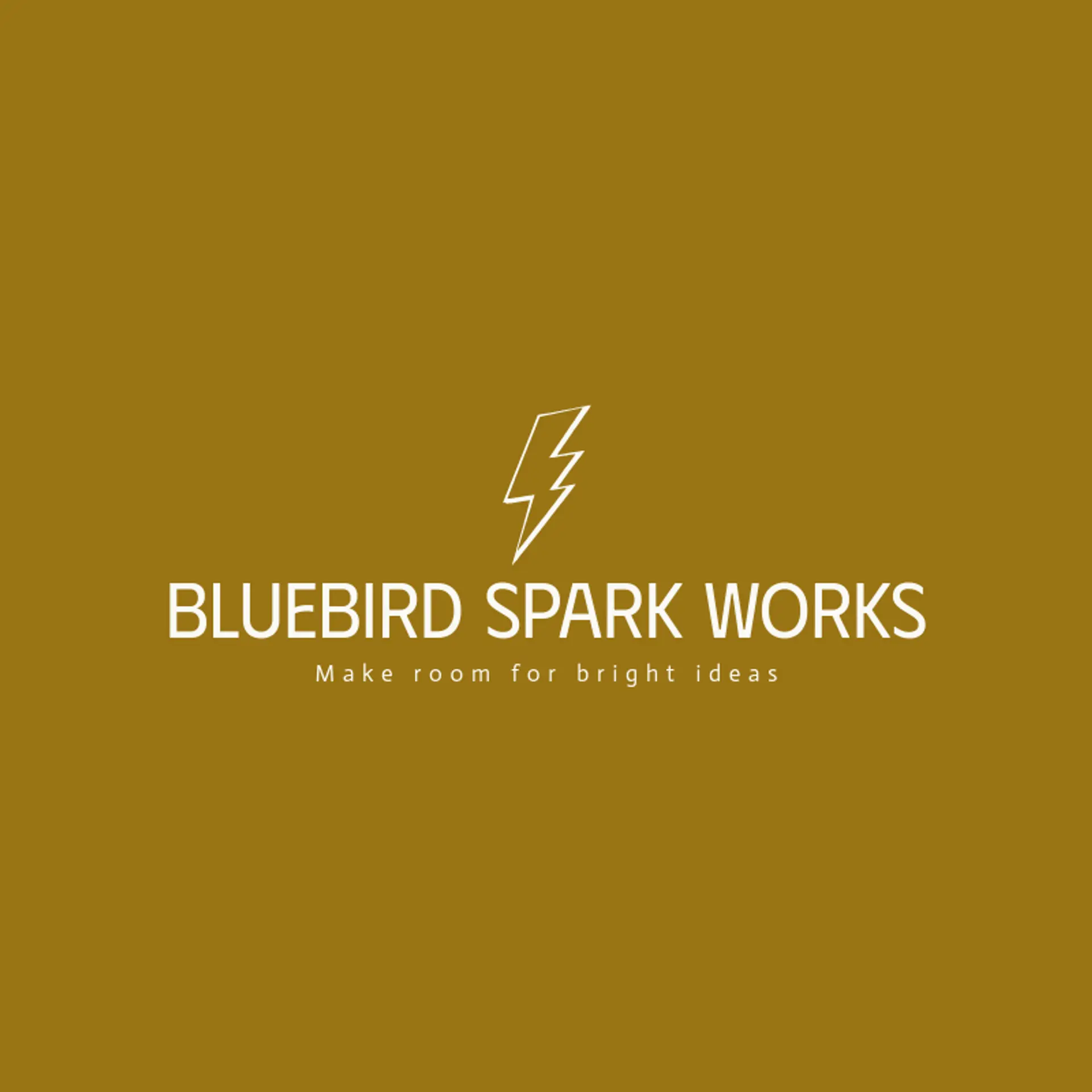 Bluebird Spark Works logo for thunderbolt