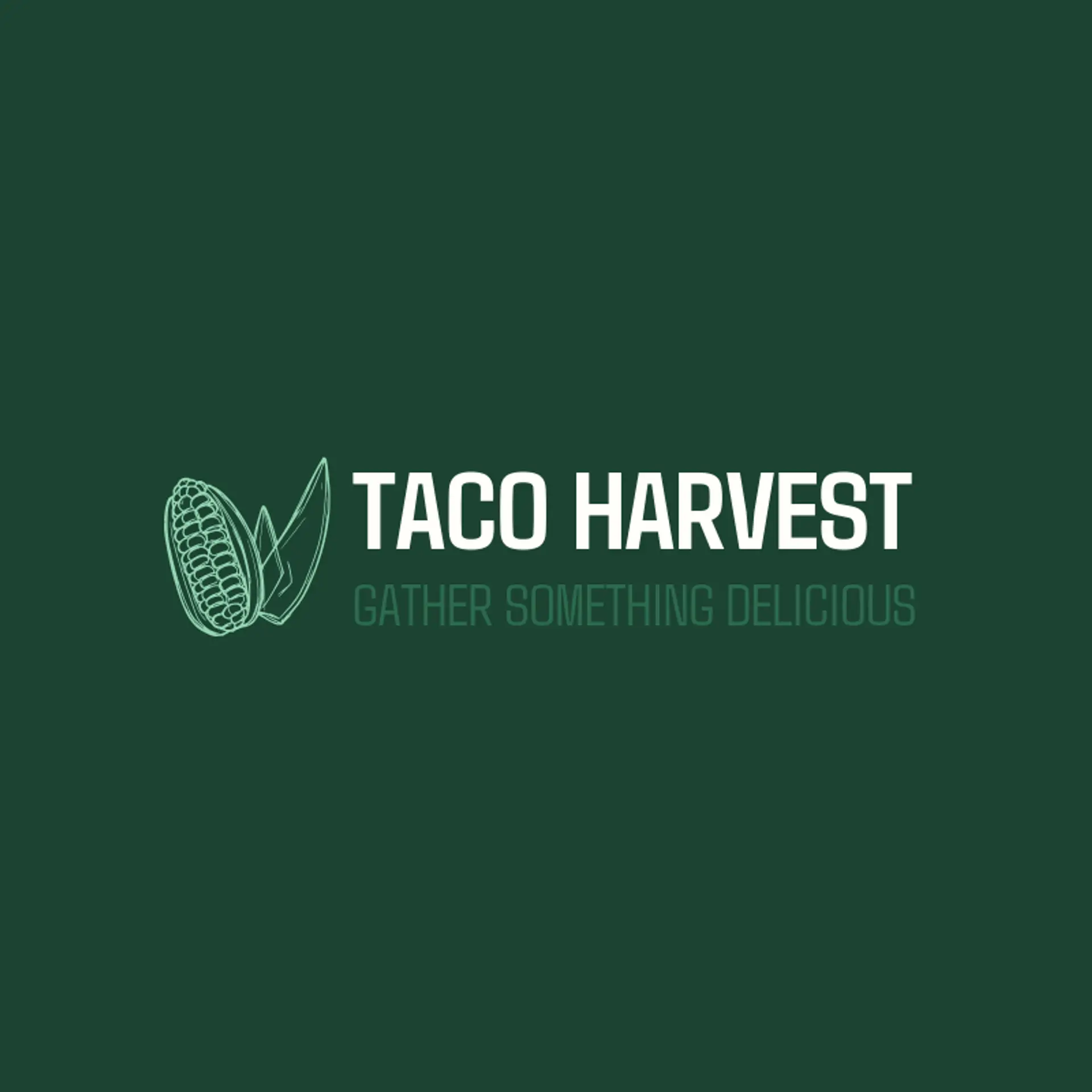 Taco Harvest logo for taco