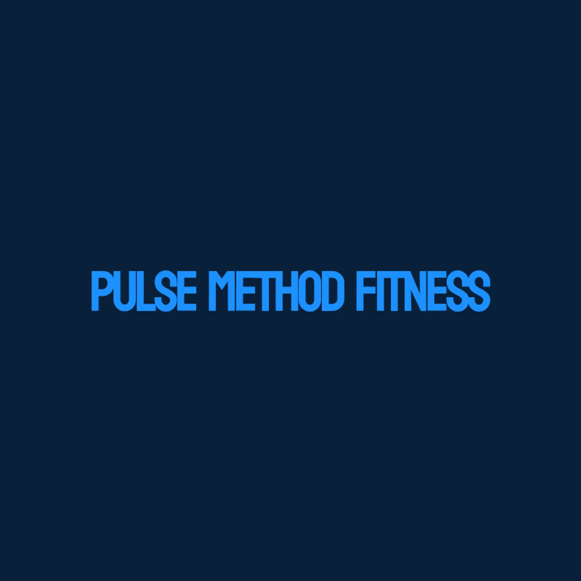 Pulse Method Fitness logo for fitness training