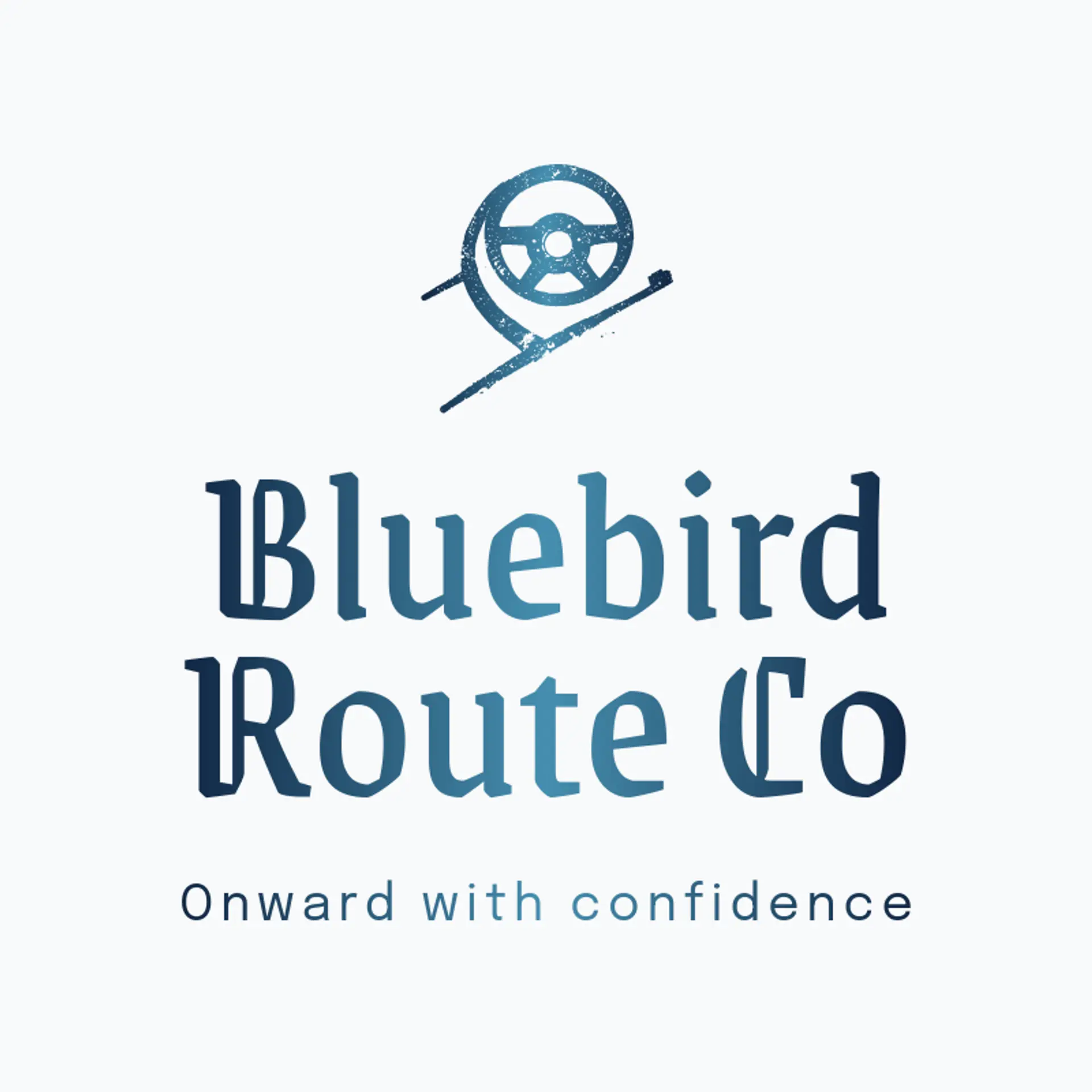 Bluebird Route Co logo for driver