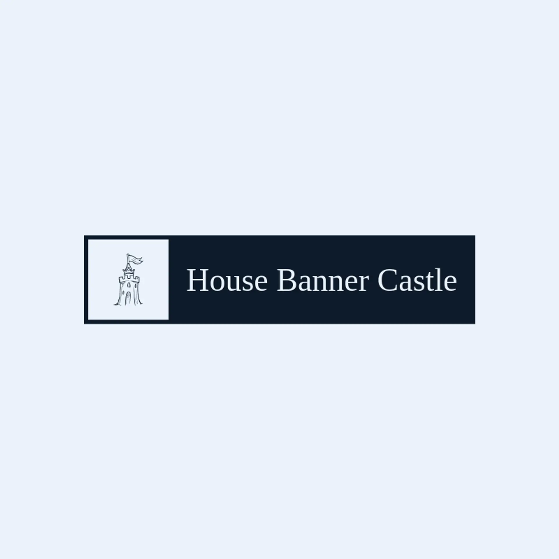 House Banner Castle logo for castle