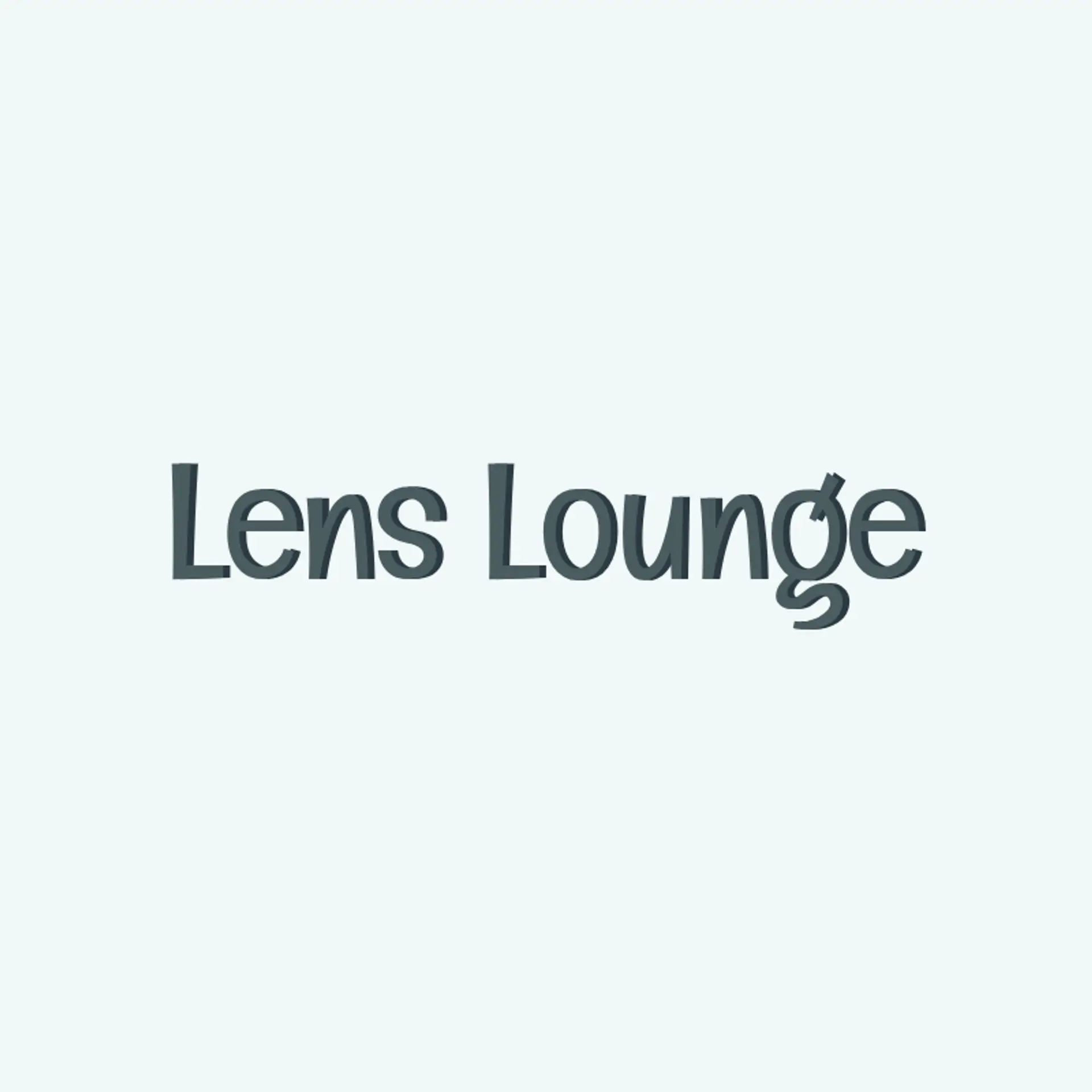 Lens Lounge logo for cool photography
