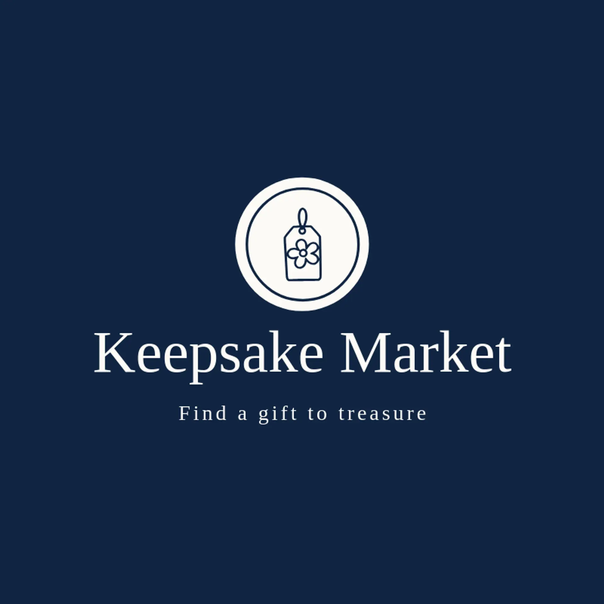 Keepsake Market logo for gift