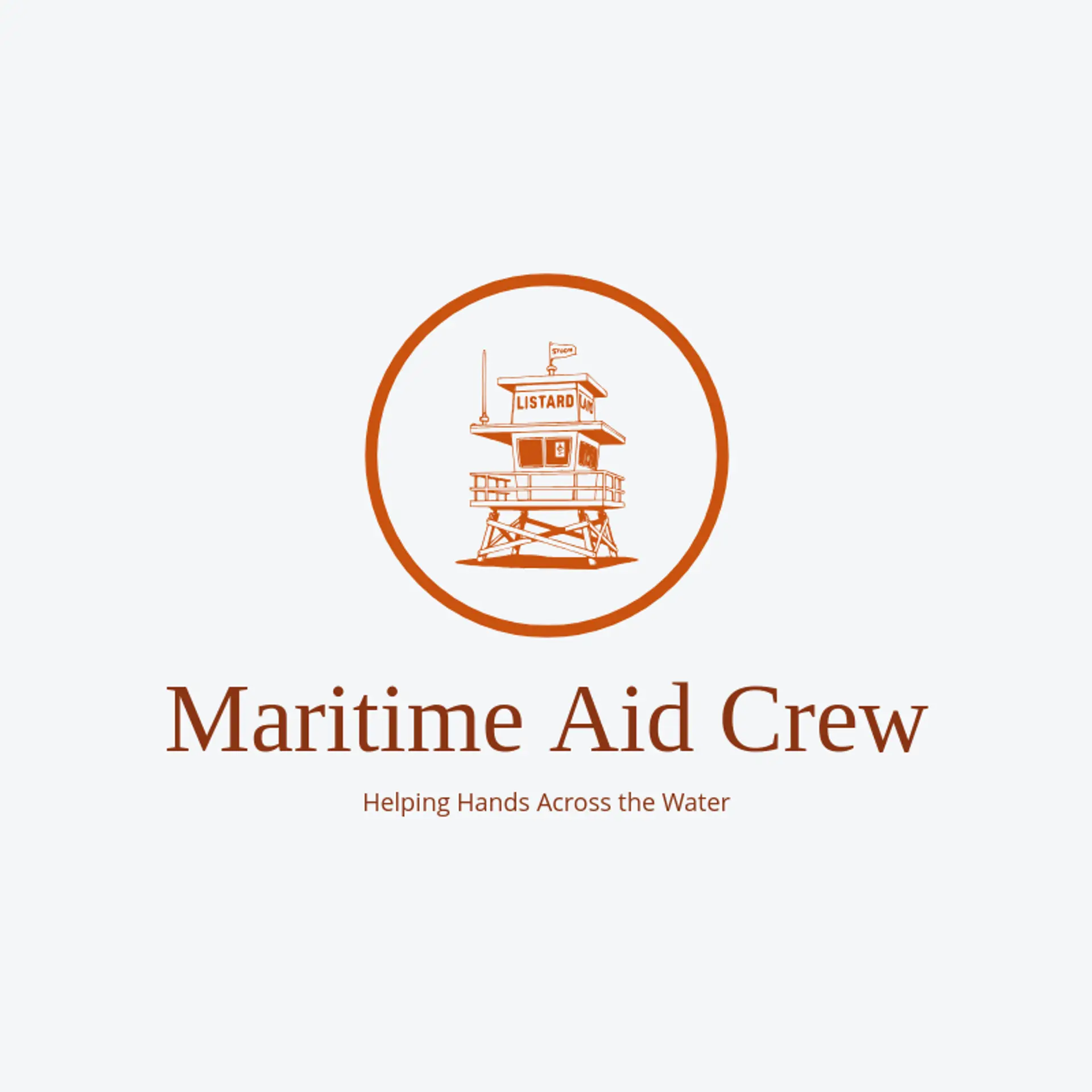 Maritime Aid Crew logo for coast guard