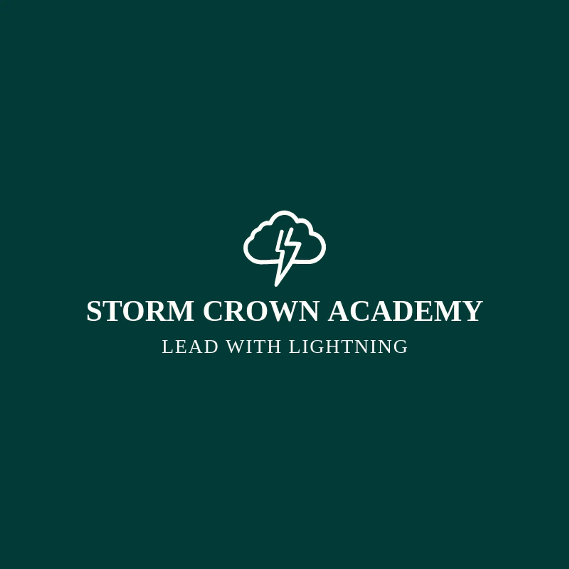Storm Crown Academy logo for Zeus