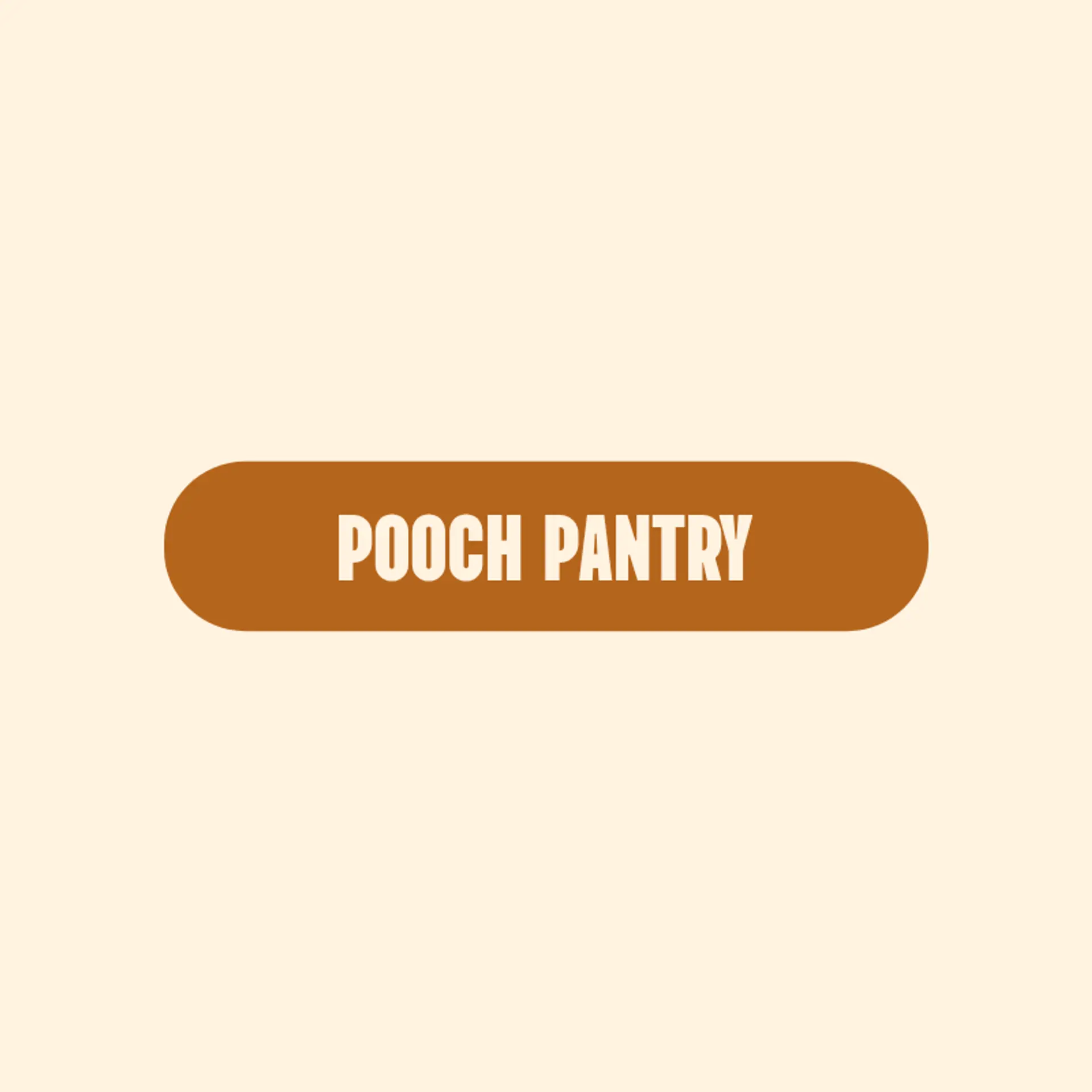 Pooch Pantry logo for dog bakery