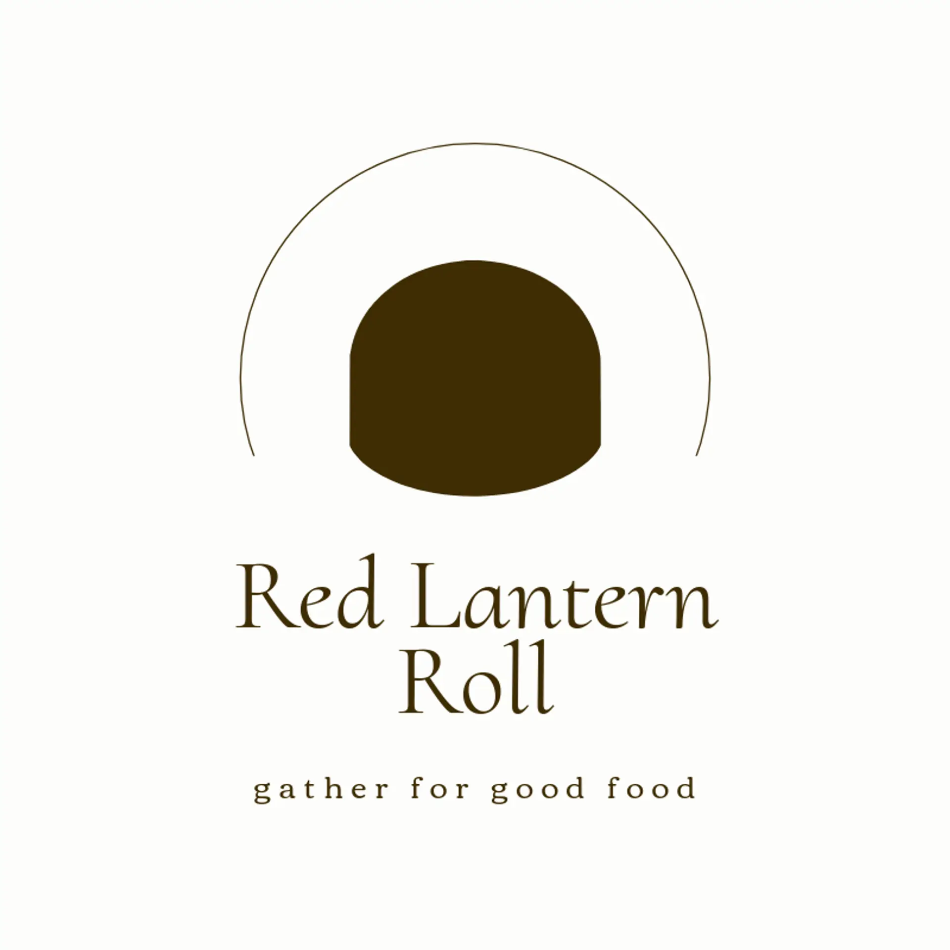 Red Lantern Roll logo for sushi