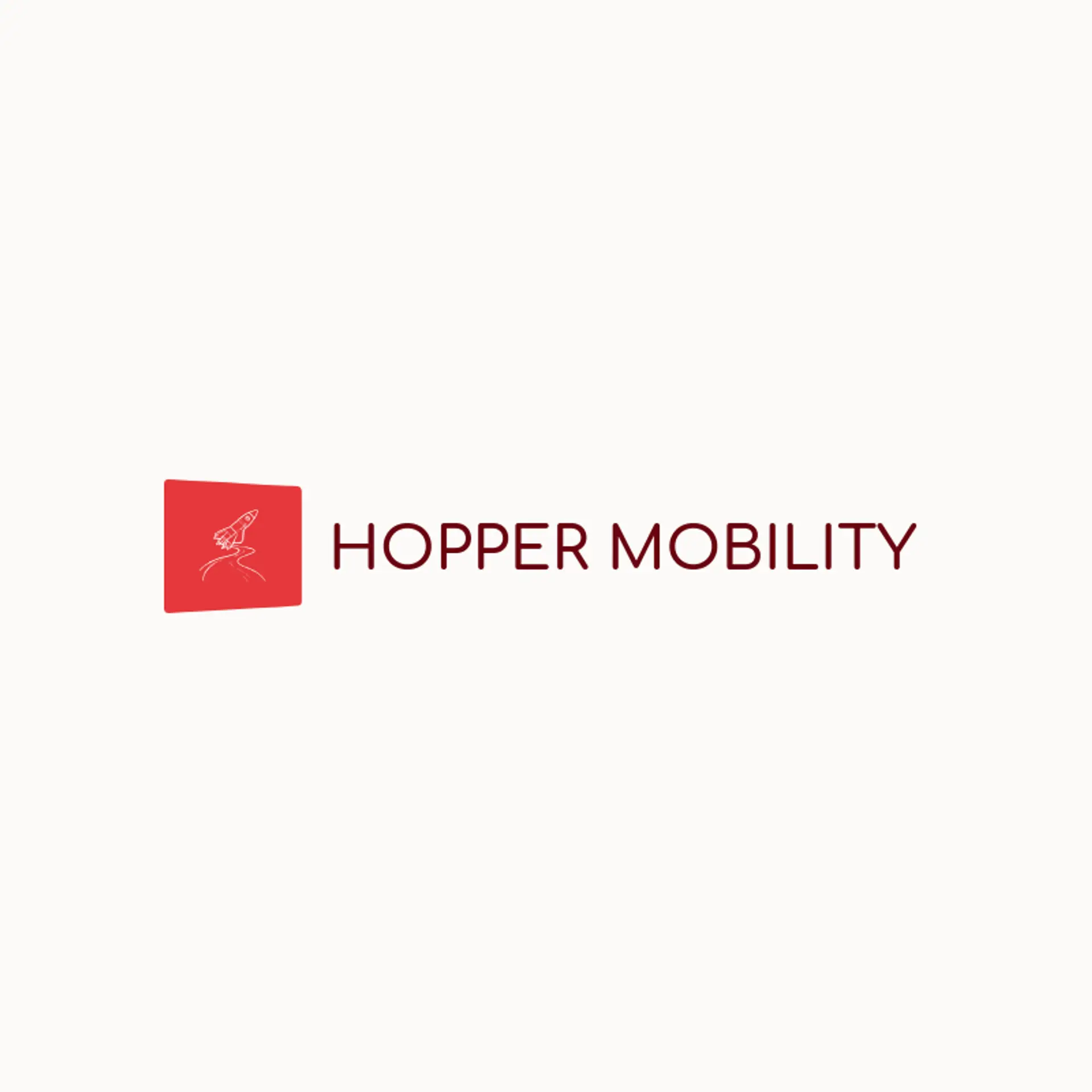 Hopper Mobility logo for transport