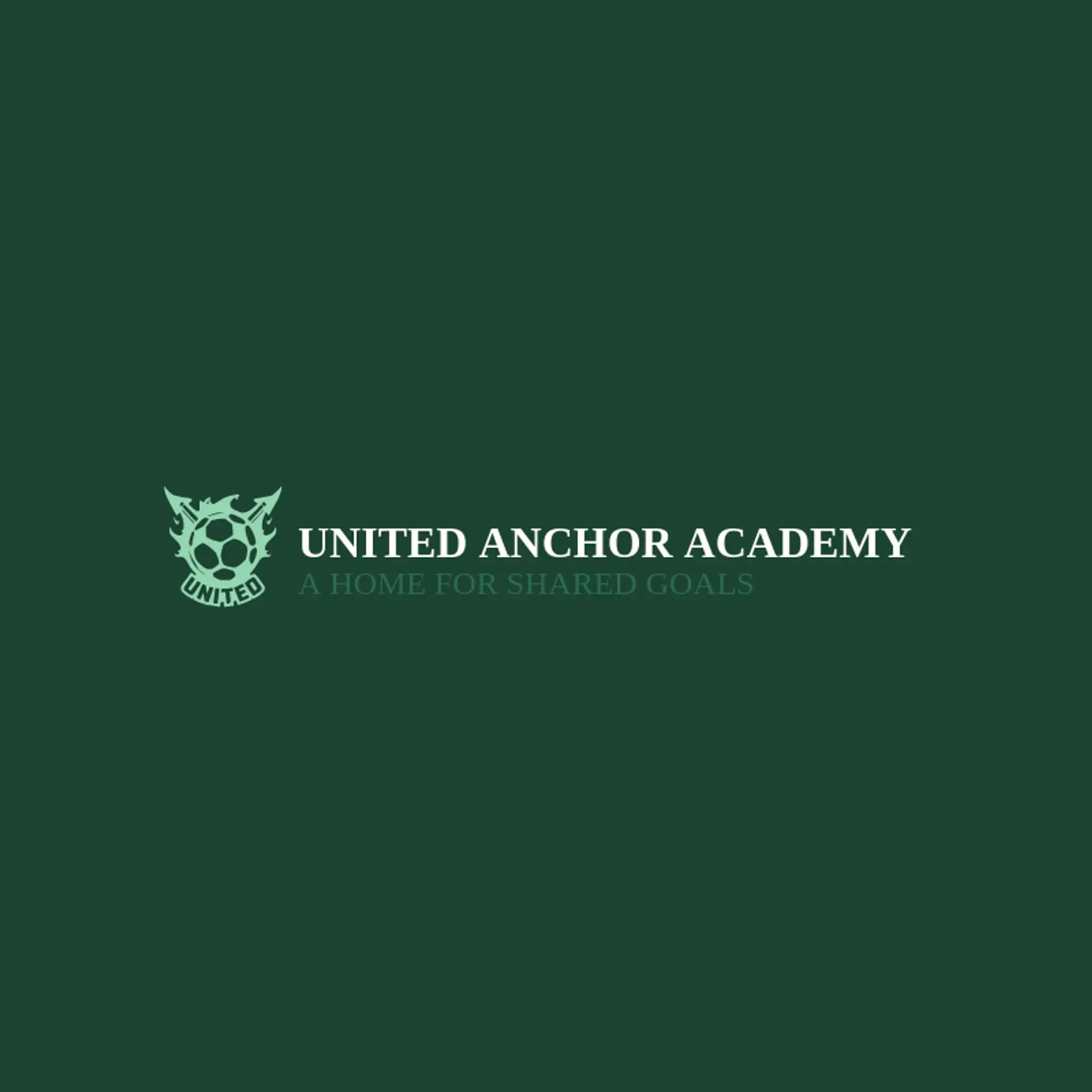 United Anchor Academy logo for united